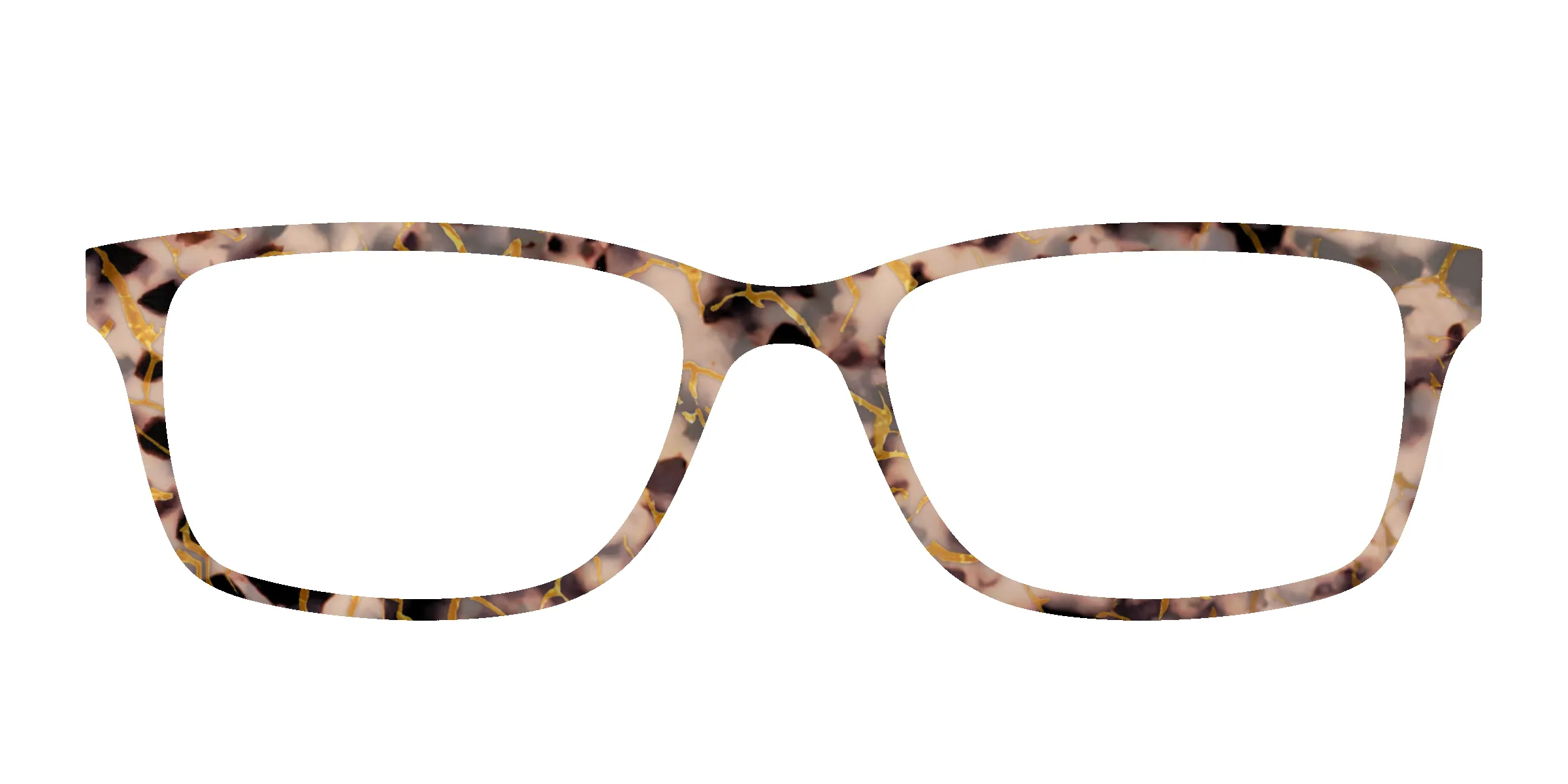 The Almond Tortoise with Gold Streaks sold by Pair Eyewear product image thumbnail 5