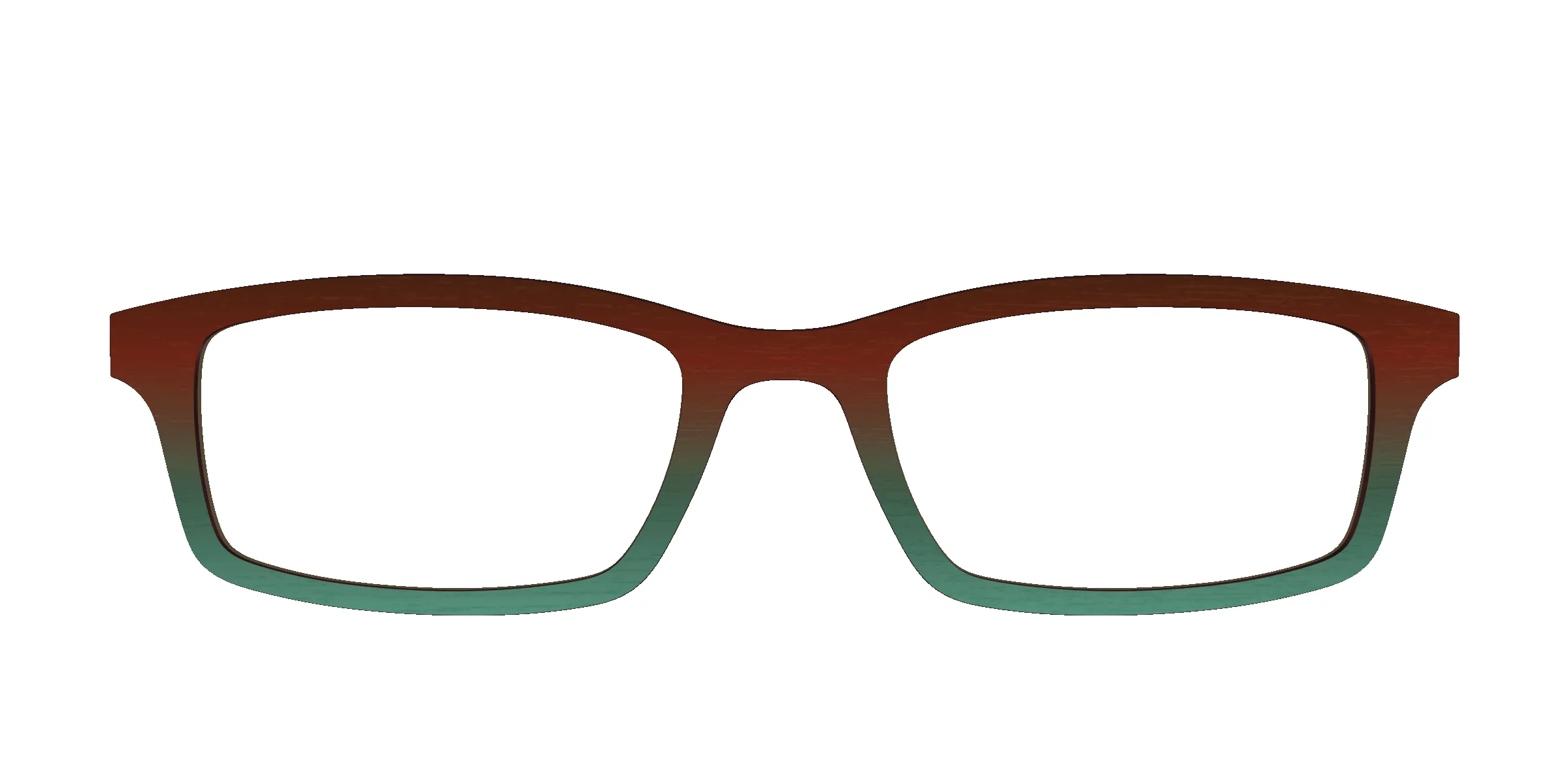 The Polarized Mahogany to Juniper Woodgrain Sun Top sold by Pair Eyewear