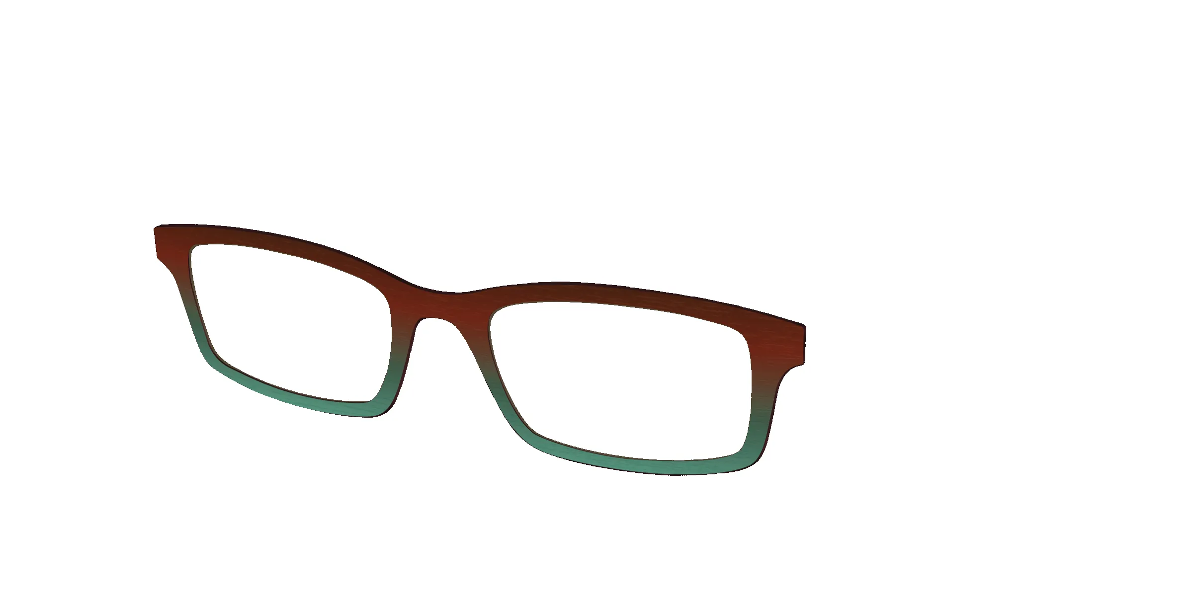 The Polarized Mahogany to Juniper Woodgrain Sun Top sold by Pair Eyewear product image thumbnail 2