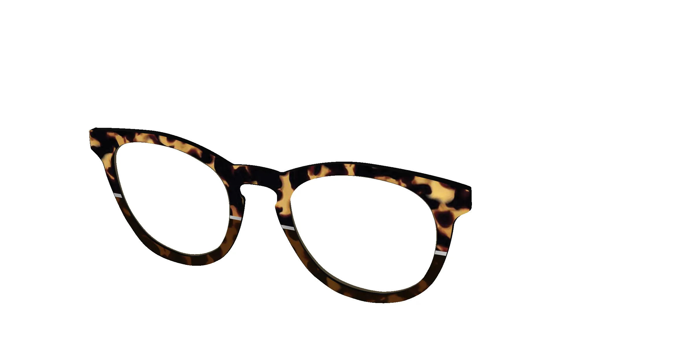 The Polarized Chic Tortoise Split Sun Top sold by Pair Eyewear product image thumbnail 4