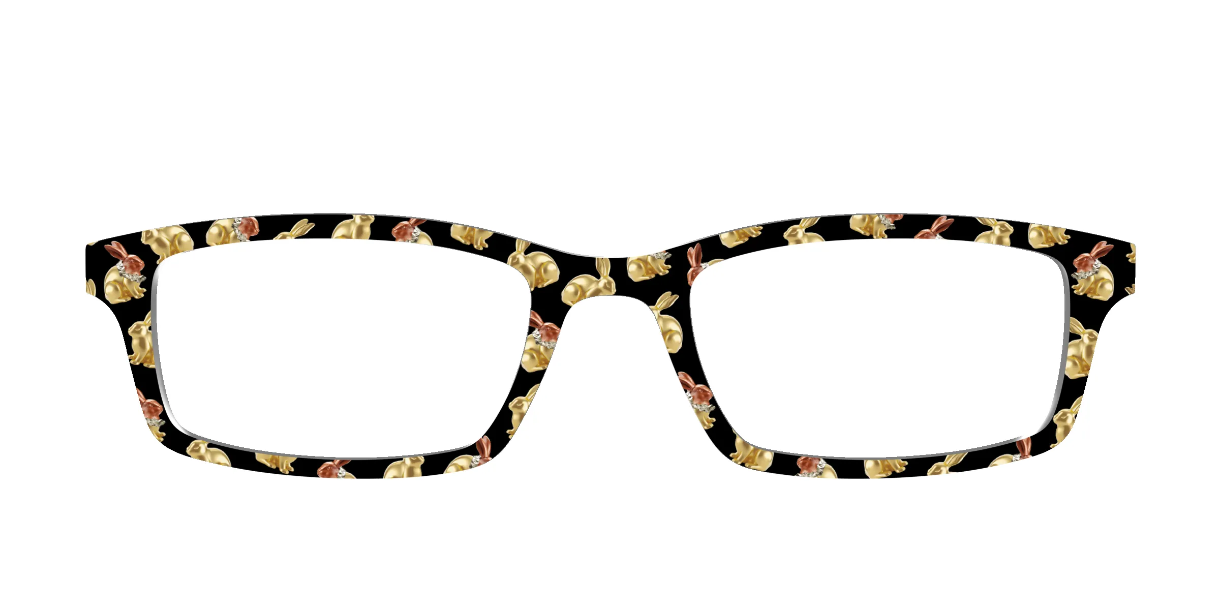 The Chocolate Chrome Rabbits sold by Pair Eyewear