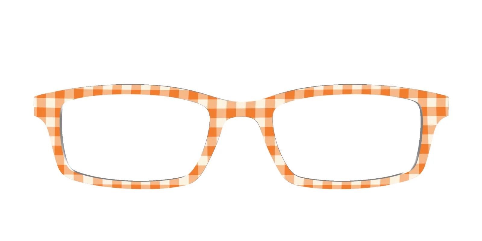 The Carrot Gingham made by Pair Eyewear