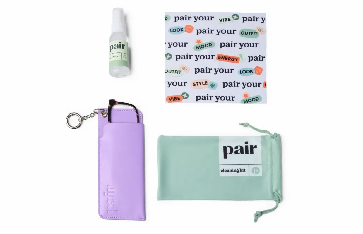 The Lavender Keychain Accessories Set made by Pair Eyewear