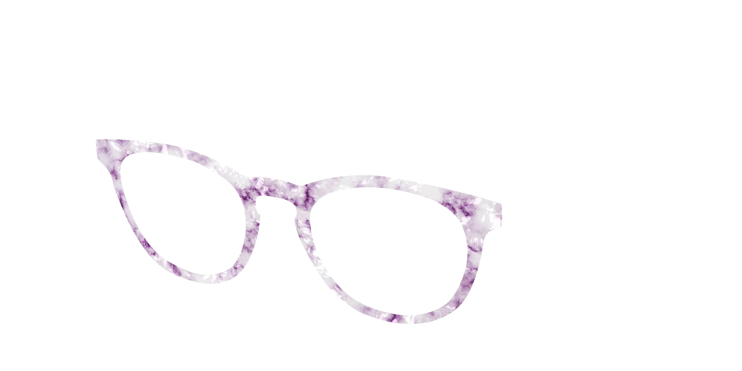 The Viola Pearl Marble sold by Pair Eyewear product image thumbnail 4