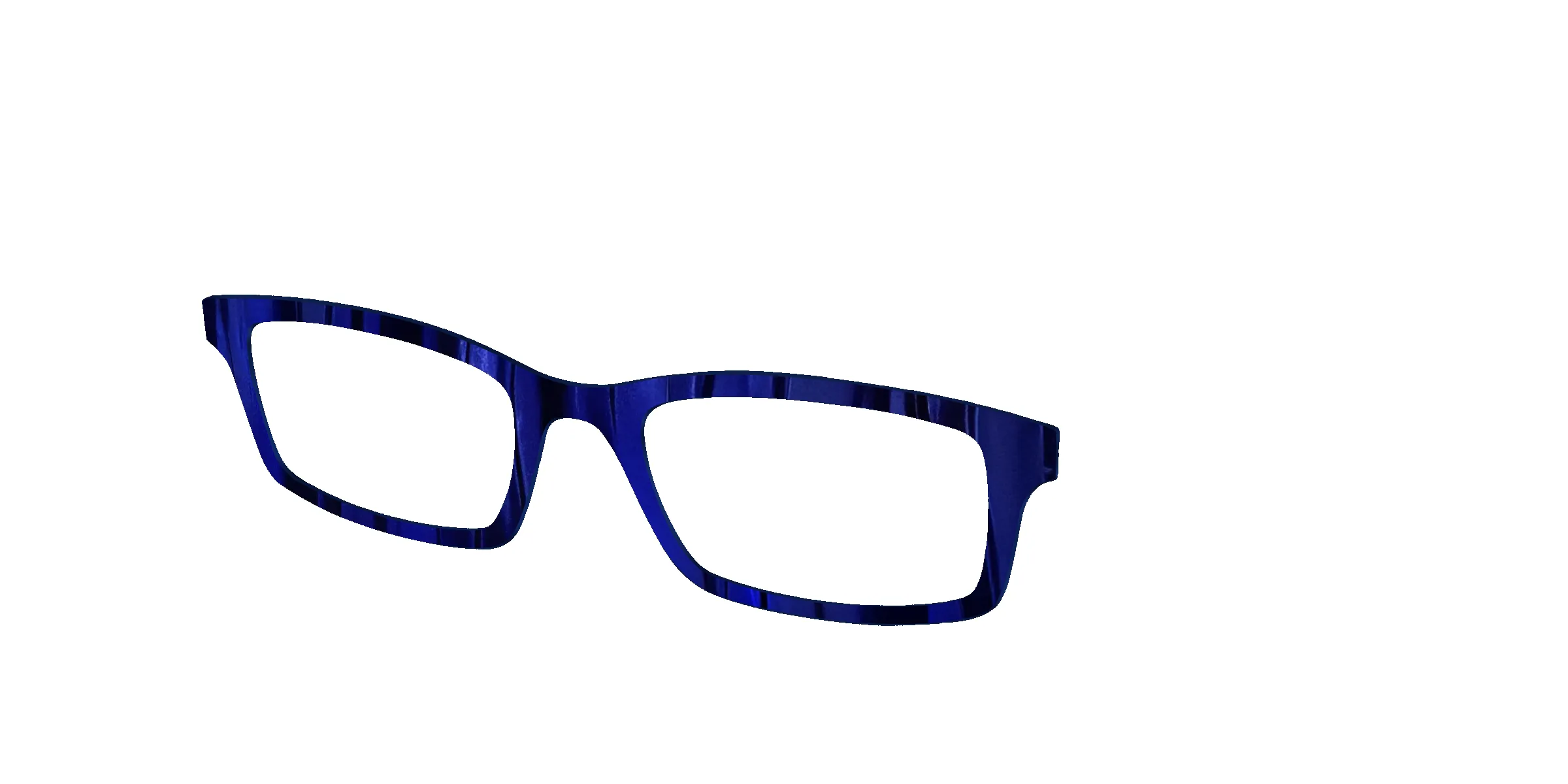 The Indigo Moire Stripes sold by Pair Eyewear product image thumbnail 2