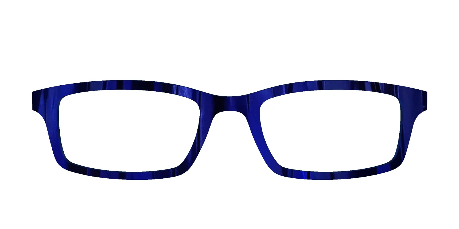 The Indigo Moire Stripes made by Pair Eyewear