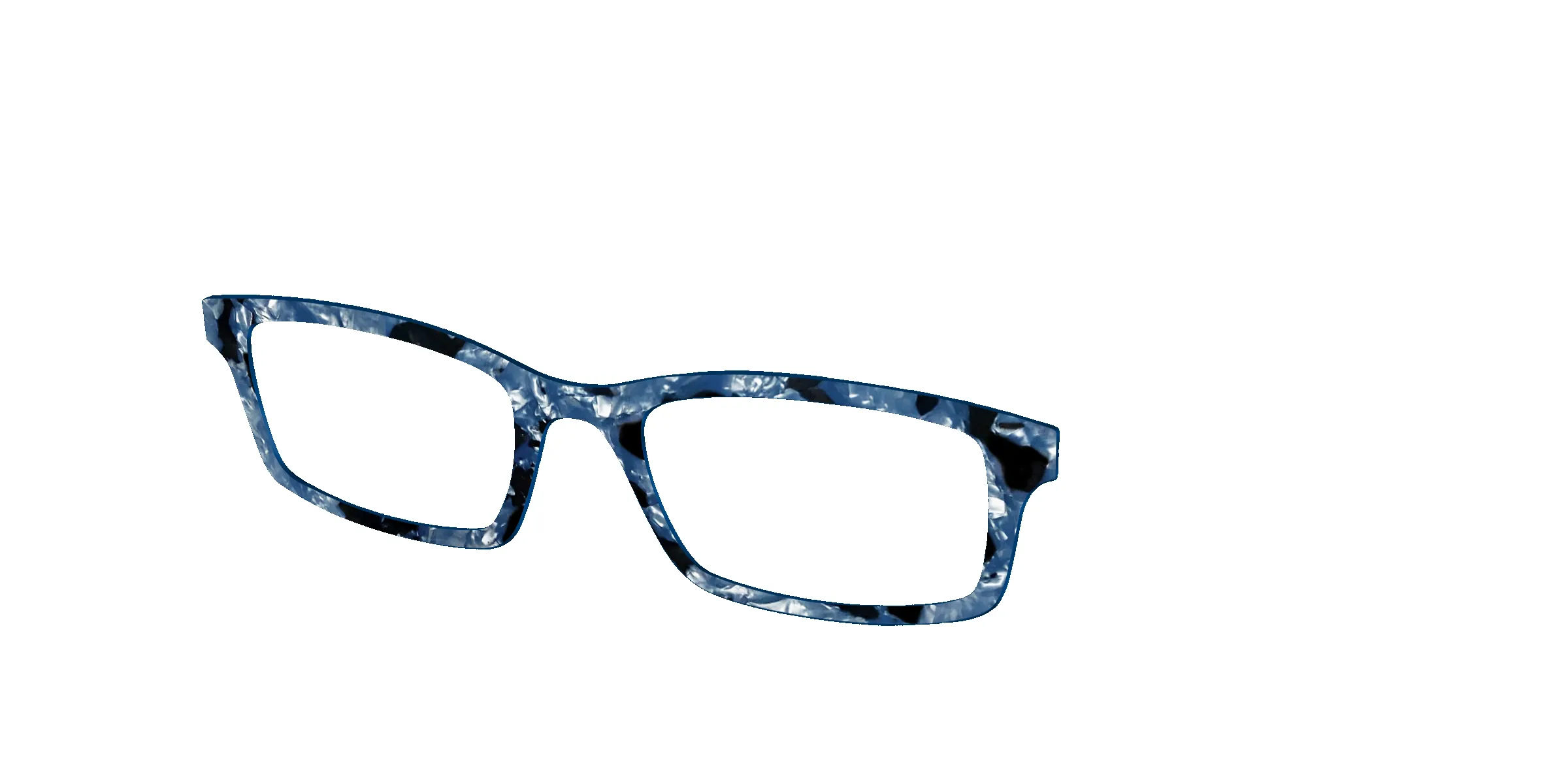 The Midnight Blue Pearl Tortoise sold by Pair Eyewear product image thumbnail 2