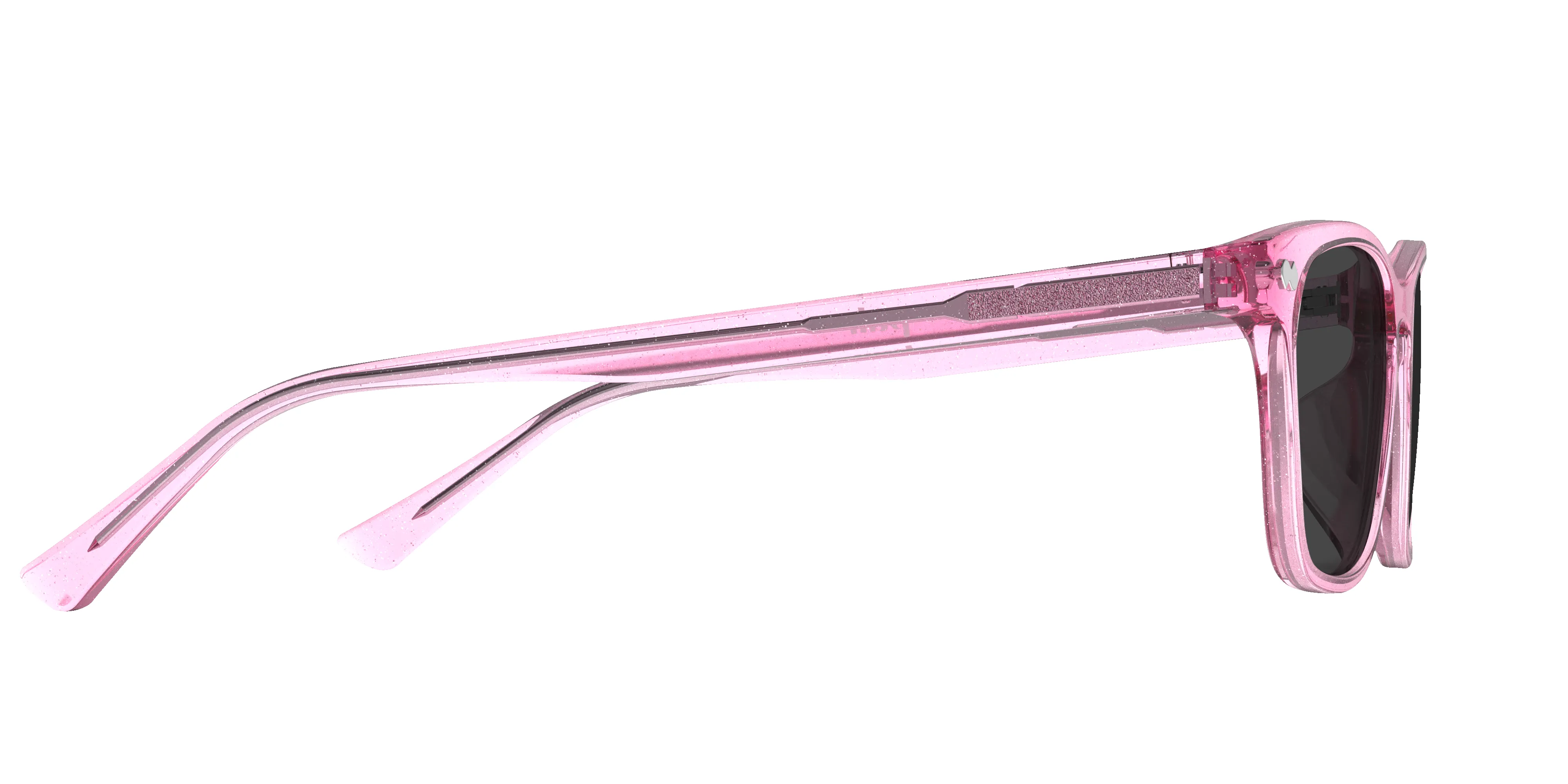 The Casper - Pink Glitter Clear Sun sold by Pair Eyewear product image thumbnail 5