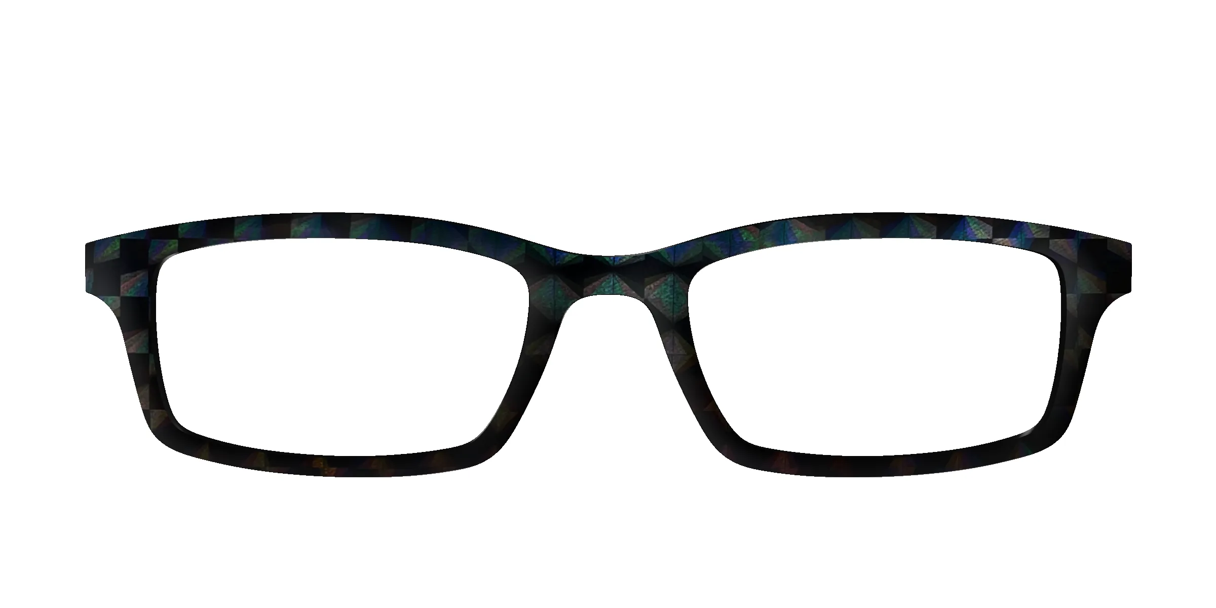 The Black Holographic Twister sold by Pair Eyewear