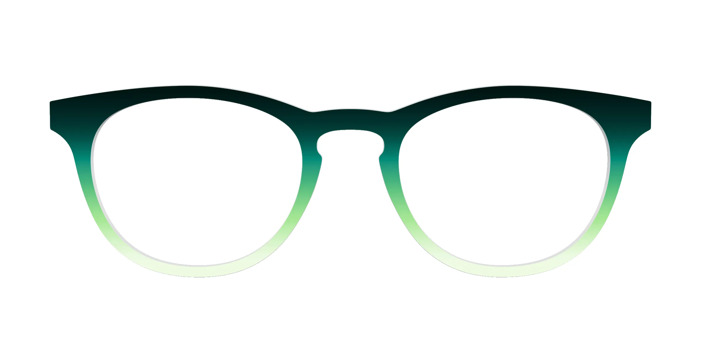 The Jade to Chartreuse Gradient sold by Pair Eyewear product image thumbnail 3