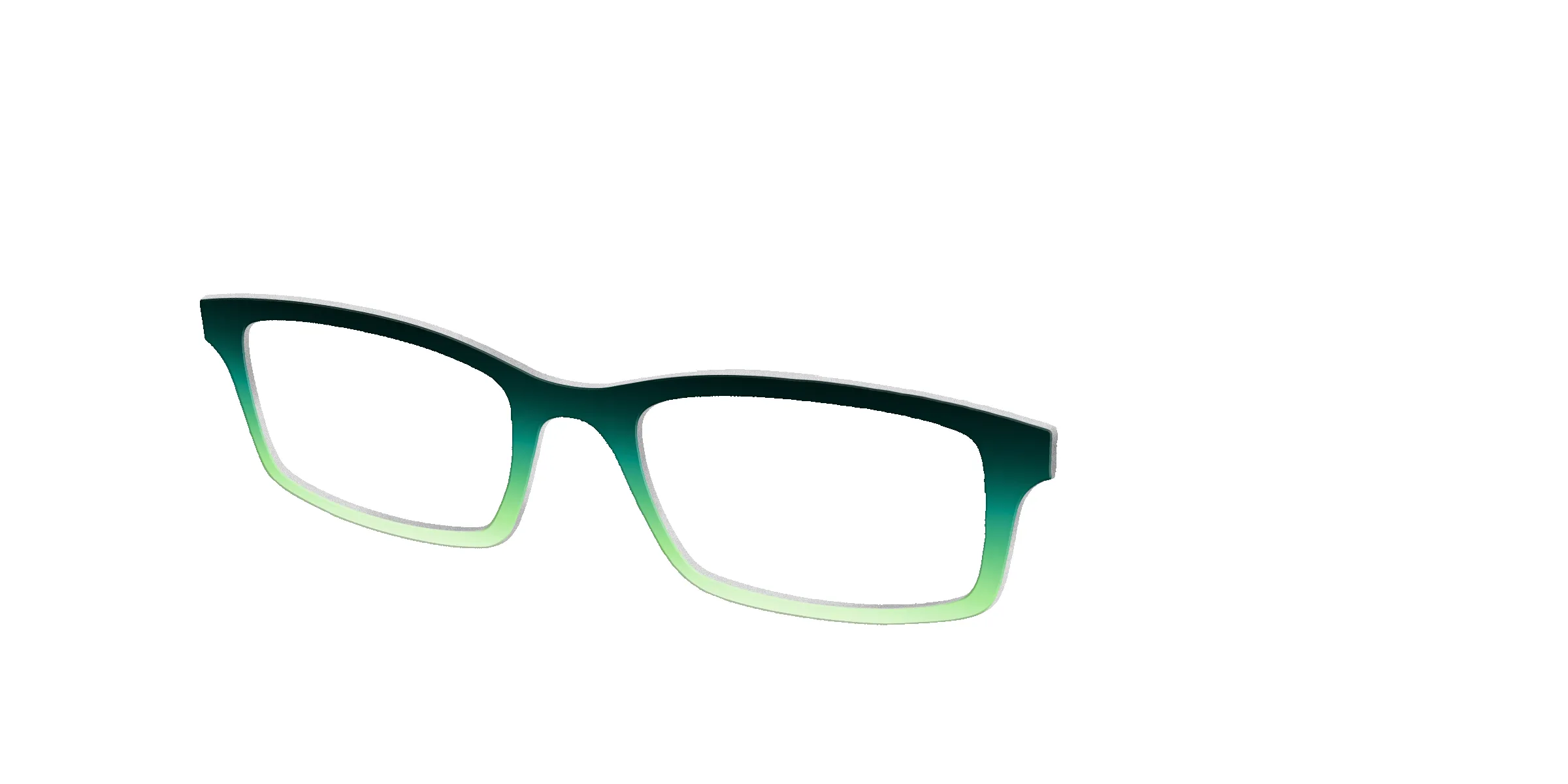 The Jade to Chartreuse Gradient sold by Pair Eyewear product image thumbnail 2