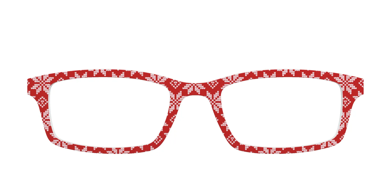 The Fairisle Snowflakes made by Pair Eyewear