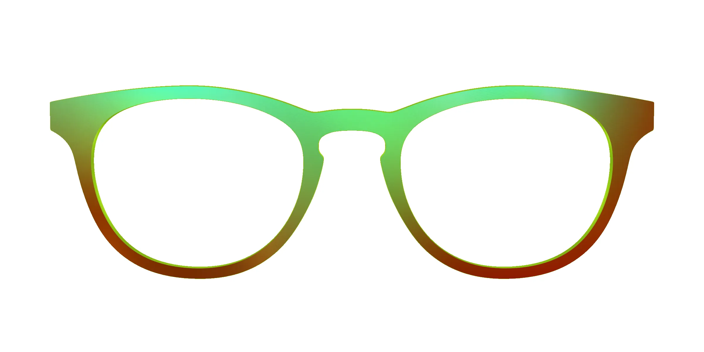 The Chartreuse Ombre sold by Pair Eyewear product image thumbnail 3