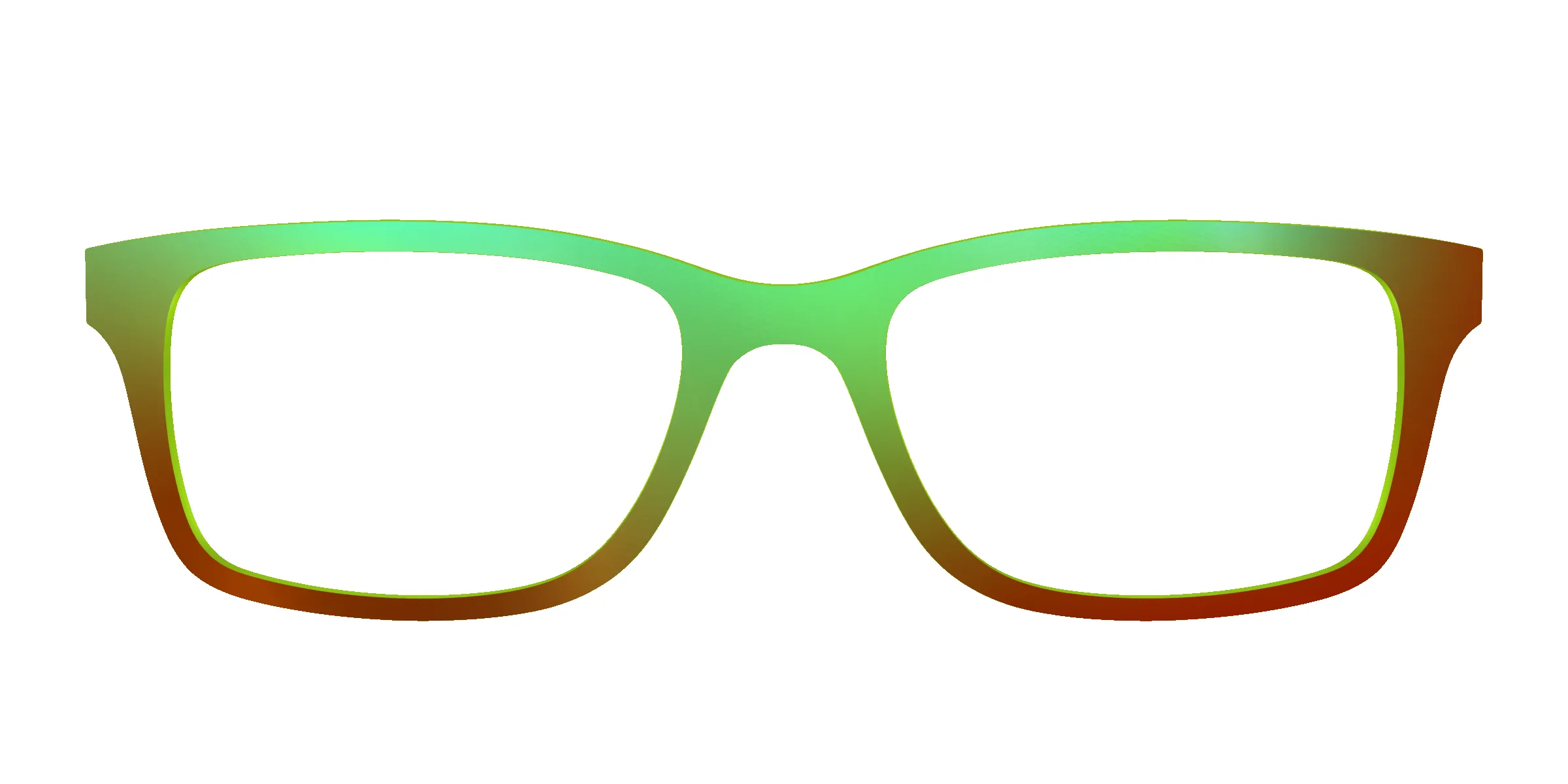The Chartreuse Ombre sold by Pair Eyewear product image thumbnail 5