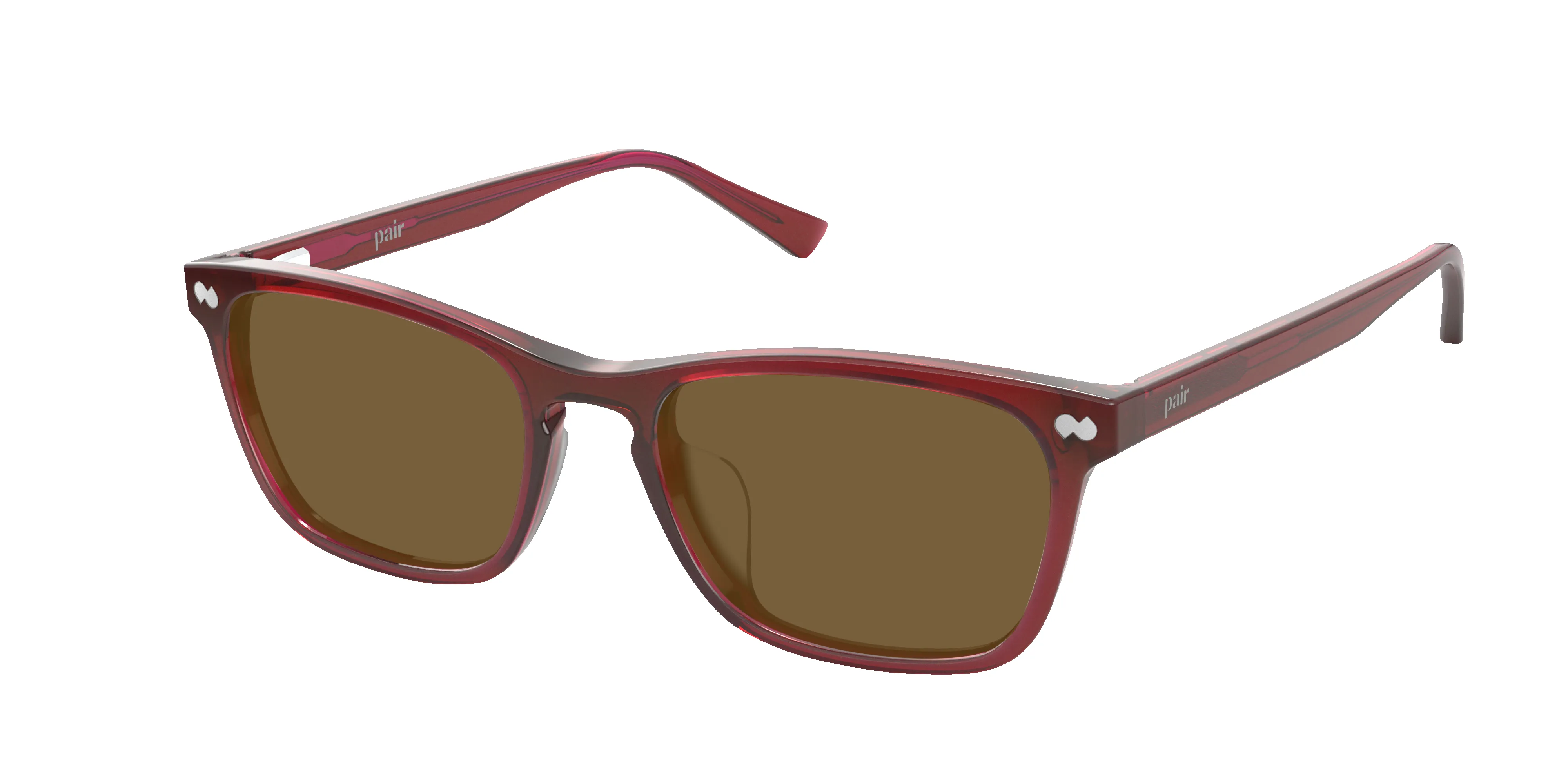 The Casper - Burgundy Sun sold by Pair Eyewear product image thumbnail 4