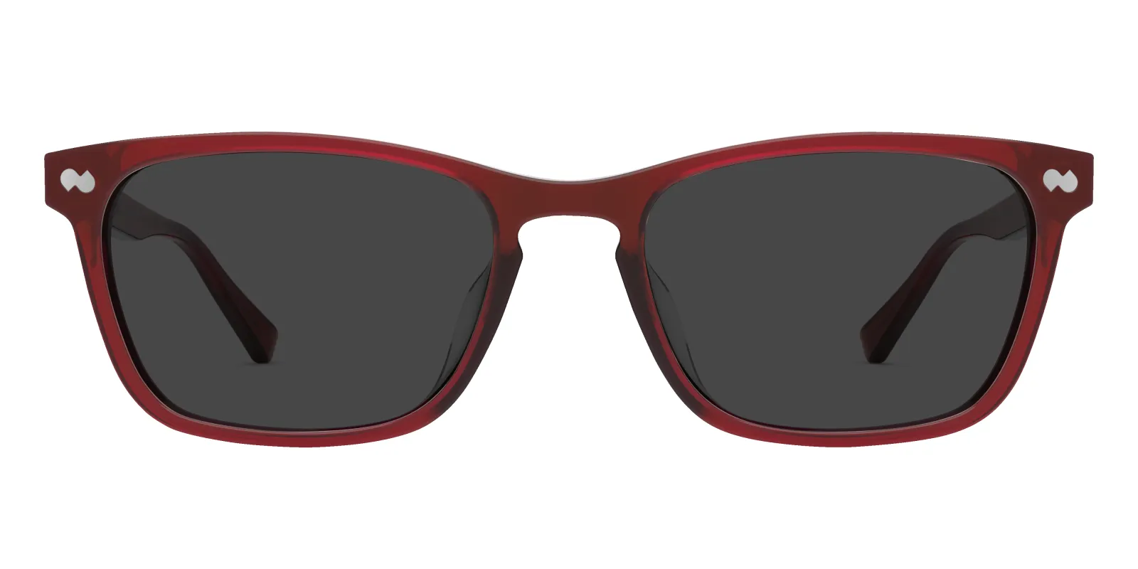 The Casper - Burgundy Sun made by Pair Eyewear