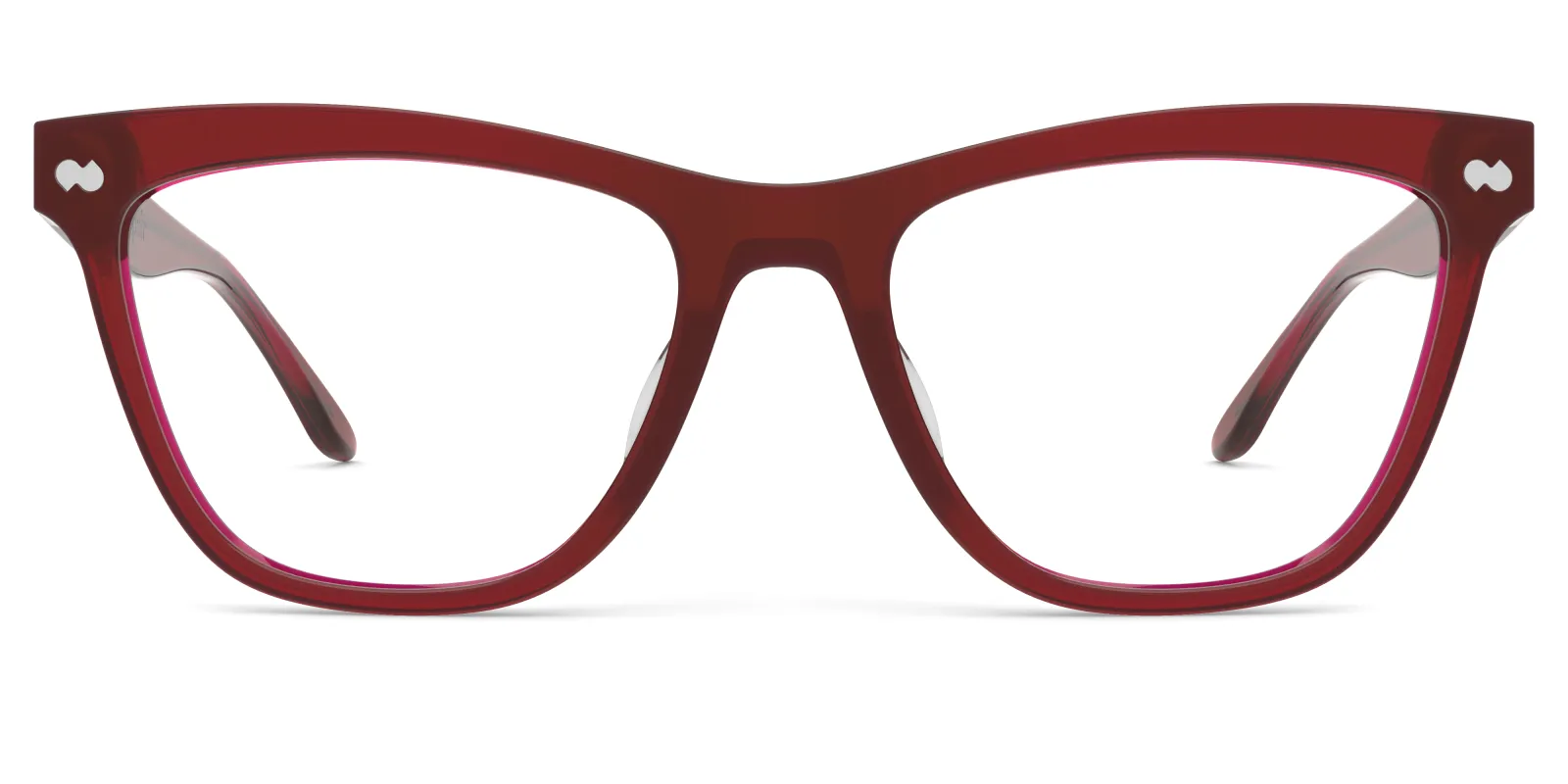 The Harper - Burgundy made by Pair Eyewear