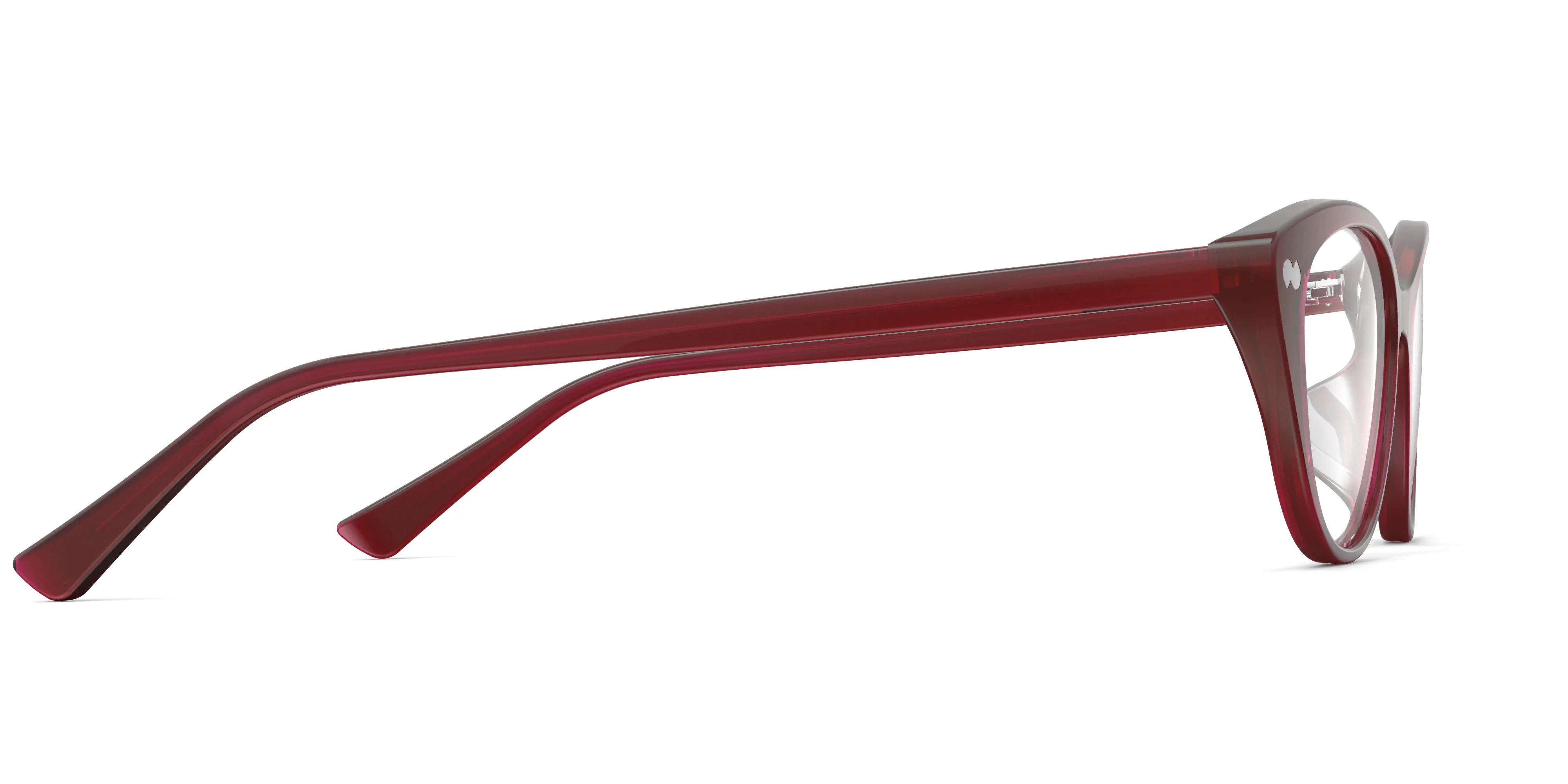 The ella - Burgundy sold by Pair Eyewear product image thumbnail 3