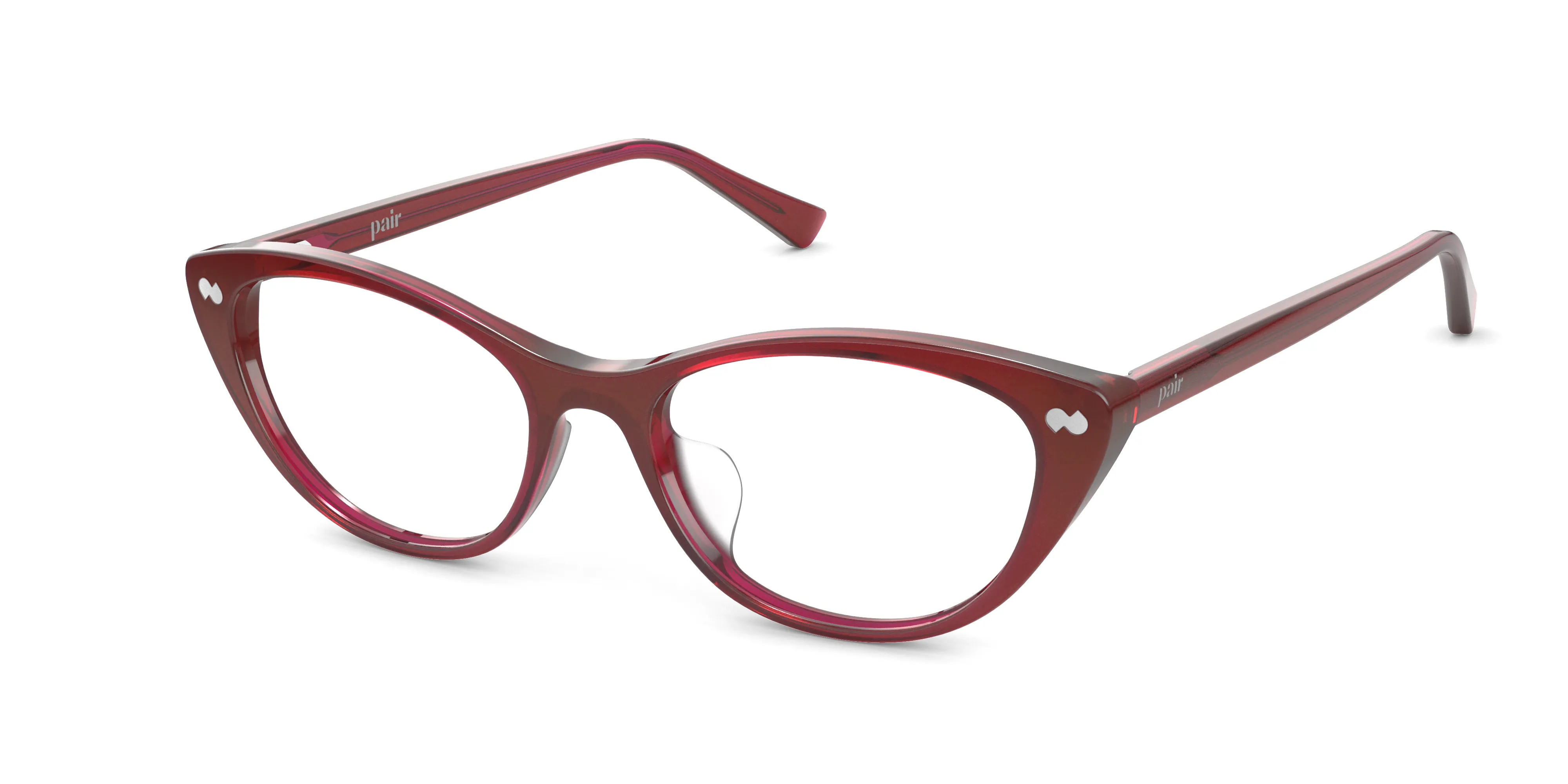 The ella - Burgundy sold by Pair Eyewear product image thumbnail 2
