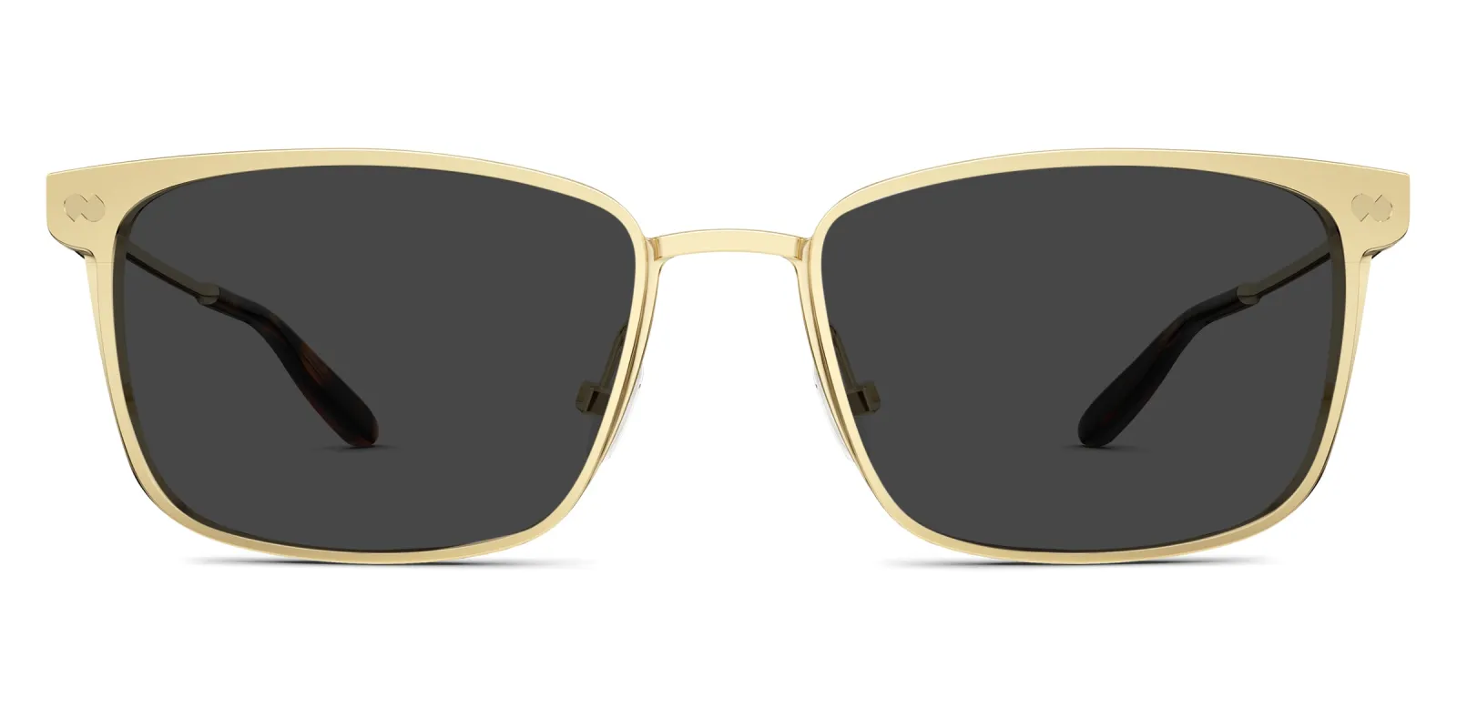 The Hadley - Gold Metal Sun made by Pair Eyewear