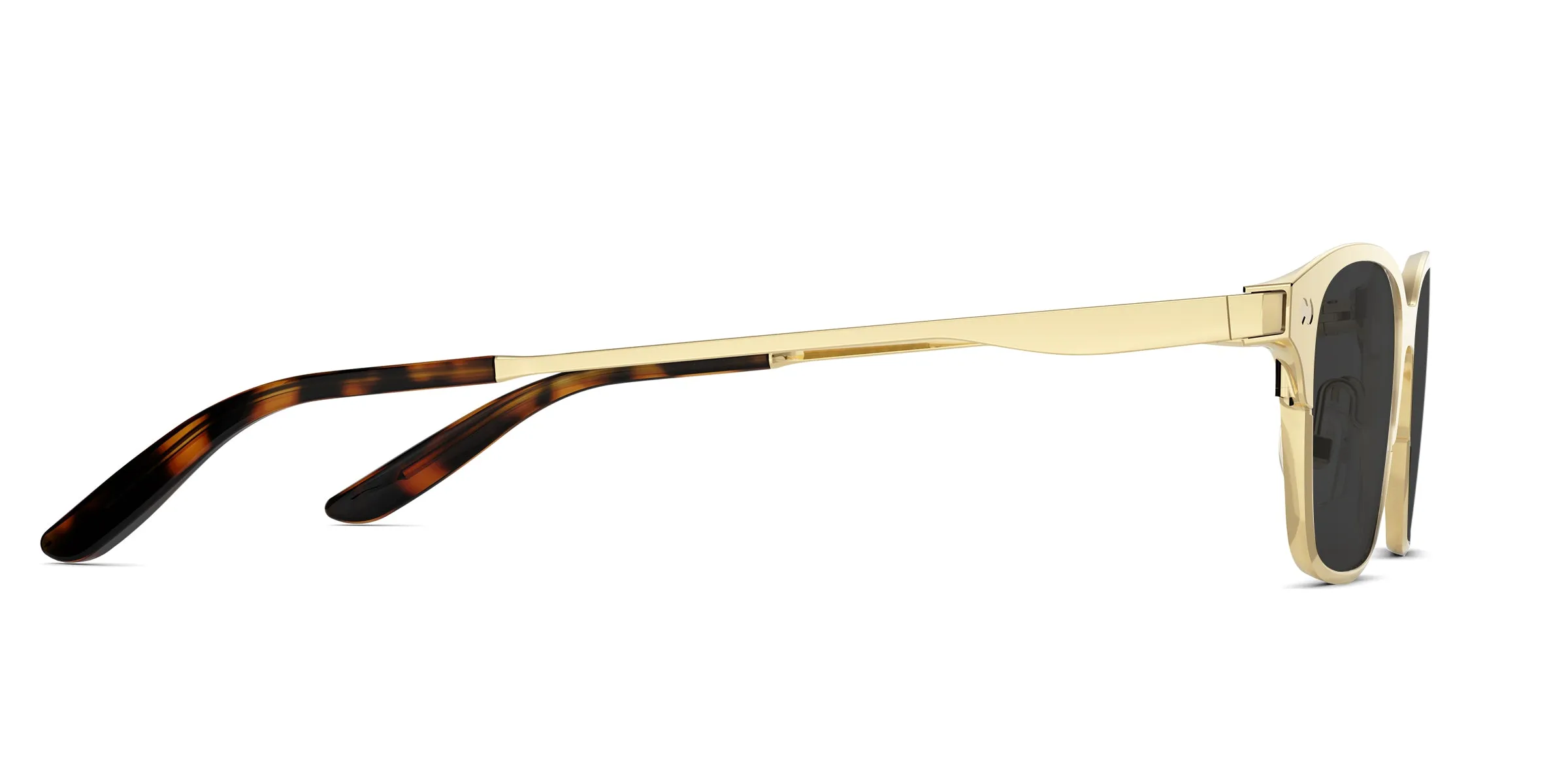 The Sawyer - Gold Metal Sun sold by Pair Eyewear product image thumbnail 3