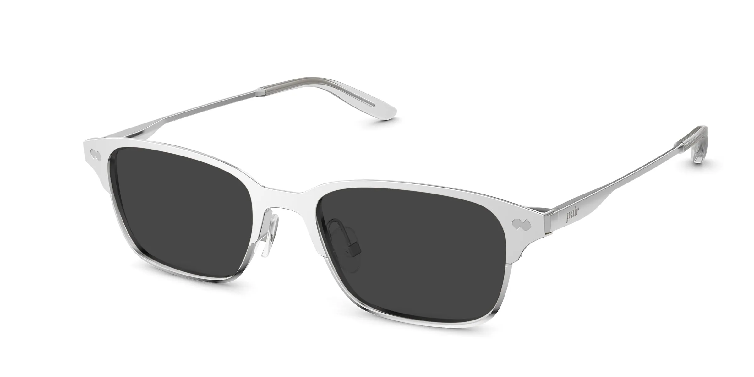 The Sawyer - Silver Metal Sun sold by Pair Eyewear product image thumbnail 3