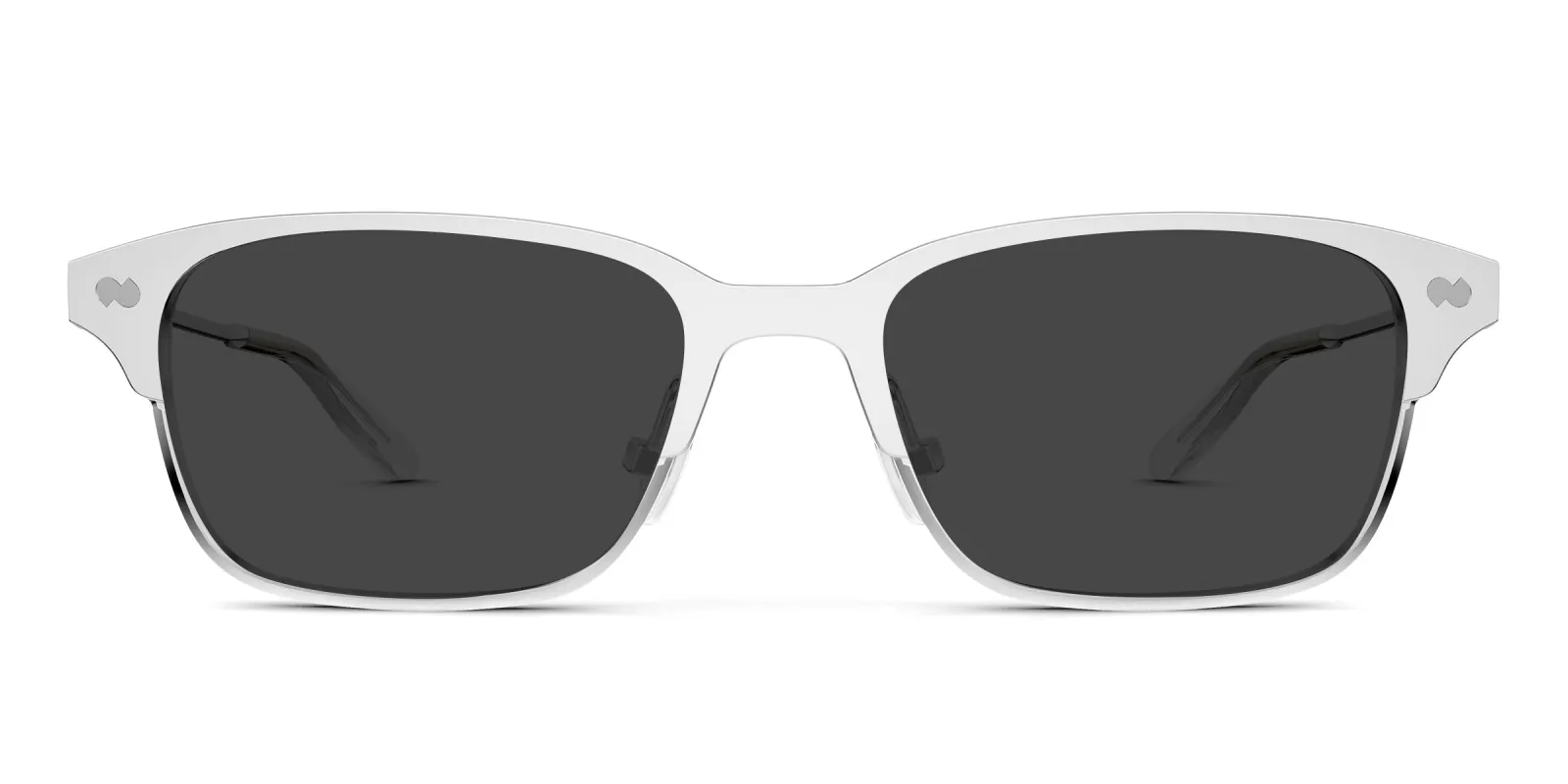 The Sawyer - Silver Metal Sun made by Pair Eyewear
