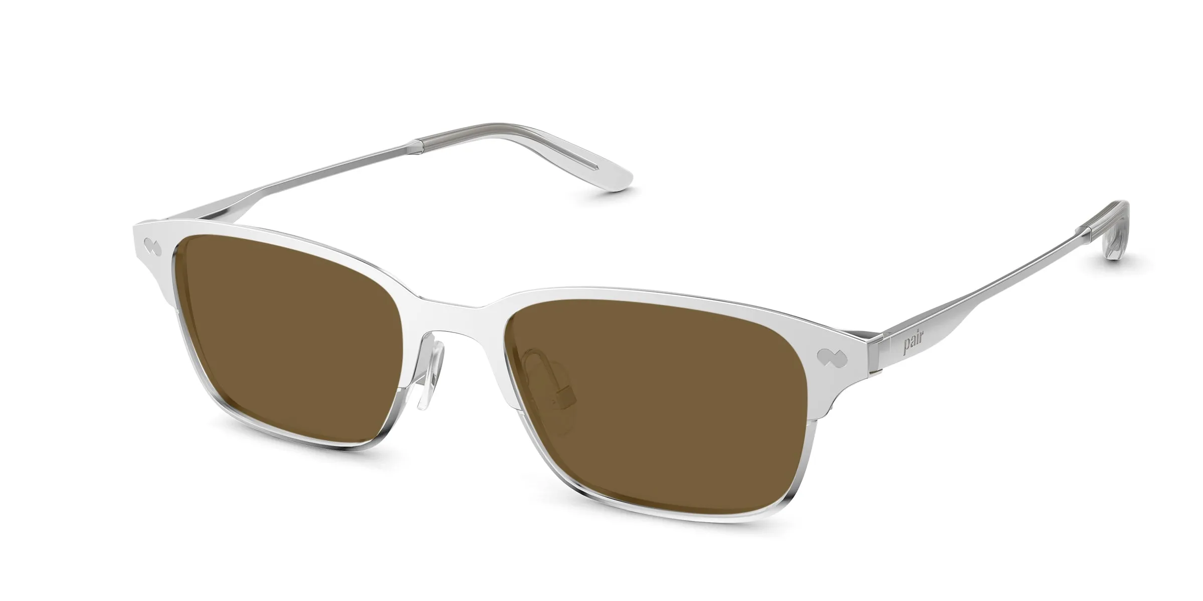 The Sawyer - Silver Metal Sun sold by Pair Eyewear product image thumbnail 4