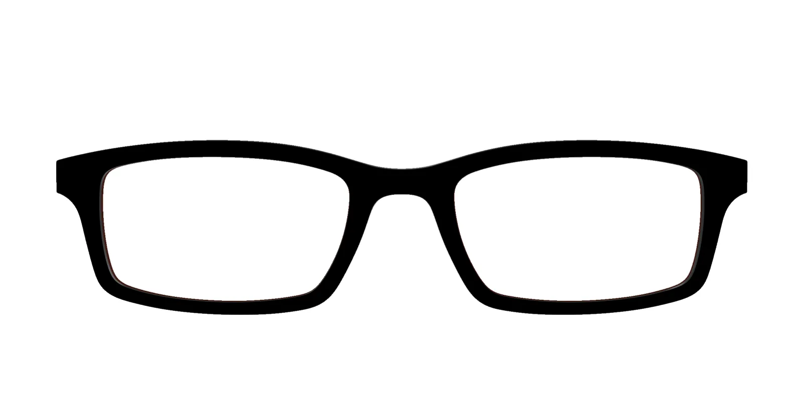 The Black with Brown Golf Lens made by Pair Eyewear