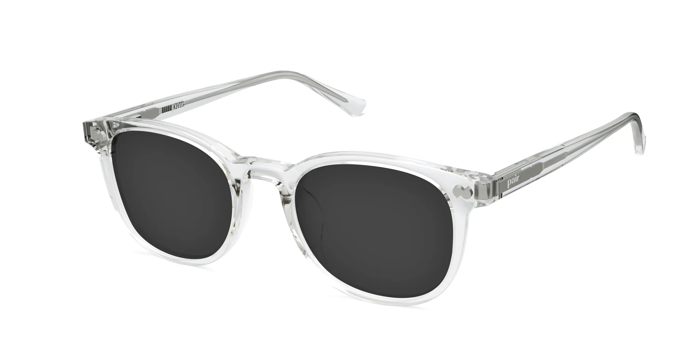 The Reese - Crystal Clear Sun sold by Pair Eyewear product image thumbnail 3