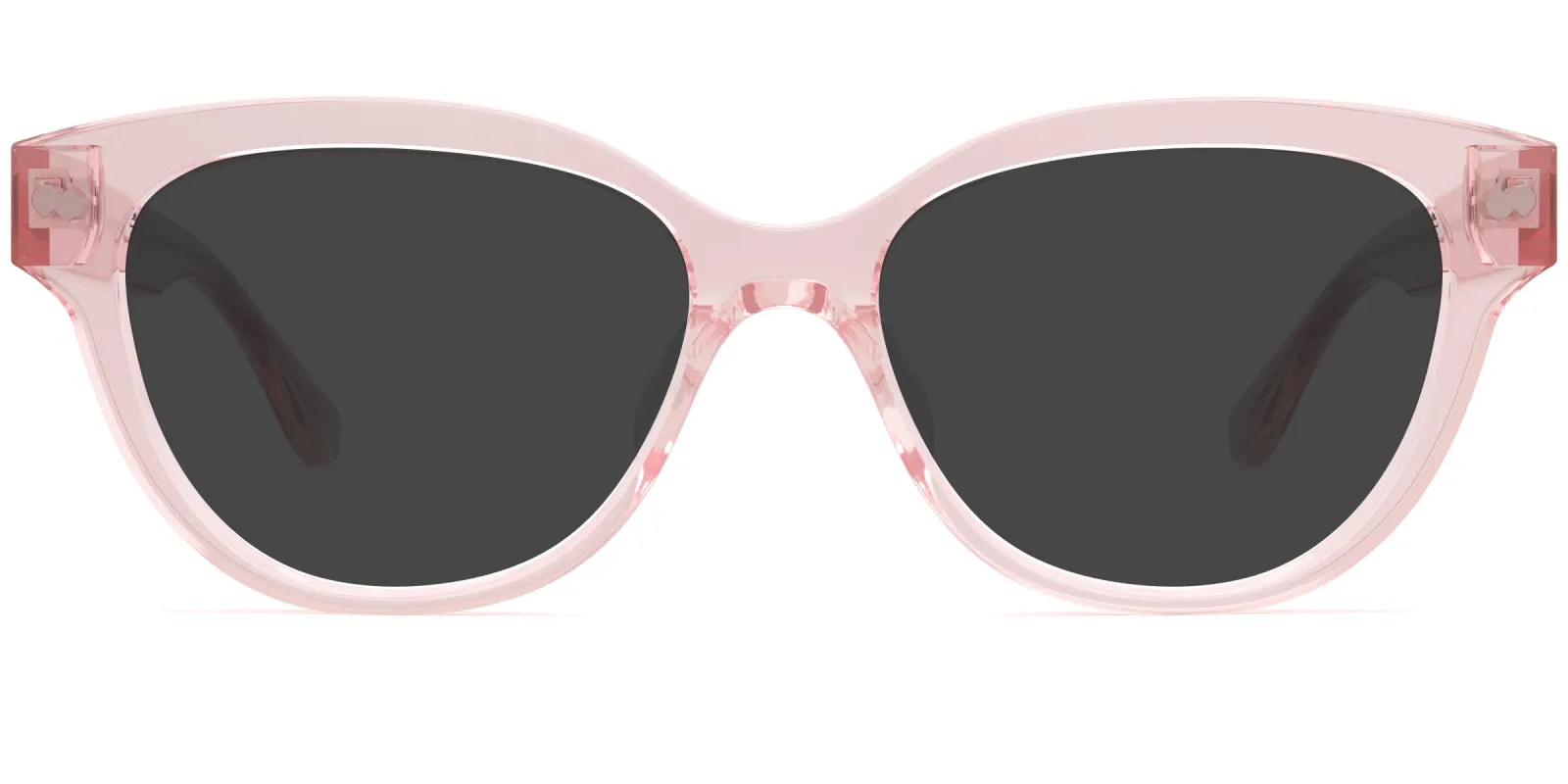 The Quinn - Pink Clear Sun made by Pair Eyewear