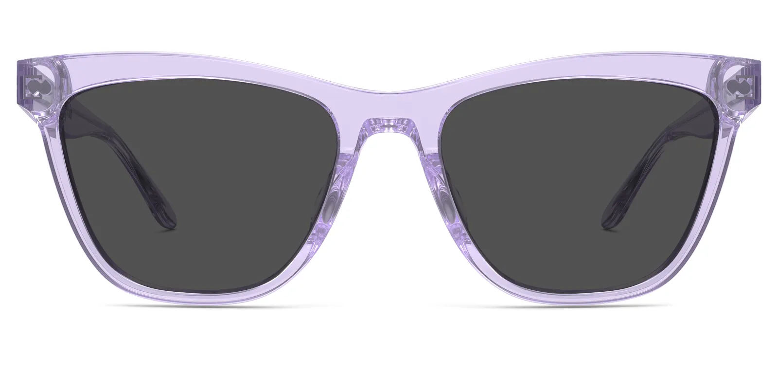 The Harper - Lavender Clear Sun made by Pair Eyewear