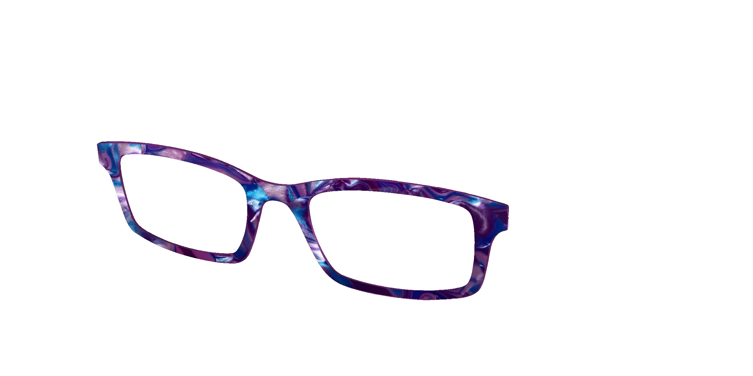 The Tyrian Purple Pearl Marble sold by Pair Eyewear product image thumbnail 2