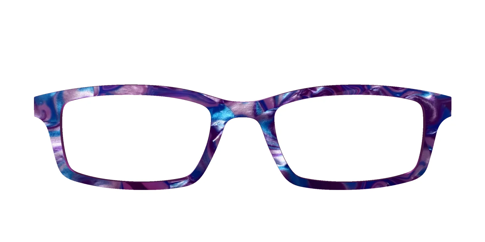 The Tyrian Purple Pearl Marble made by Pair Eyewear