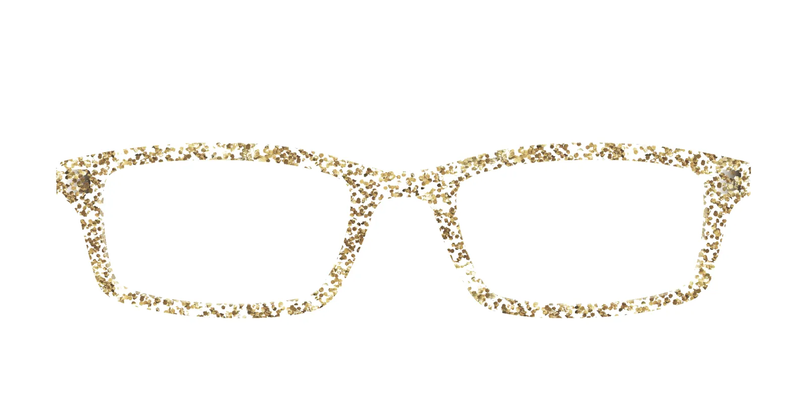 The Polarized Champagne Sparkle Sun Top made by Pair Eyewear