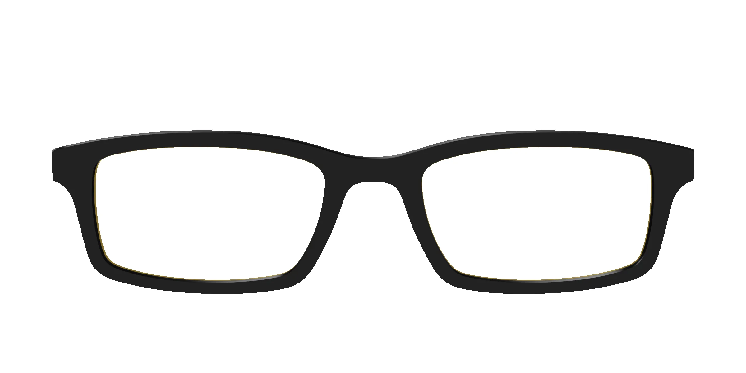 The Black With Citrine Yellow Lens sold by Pair Eyewear