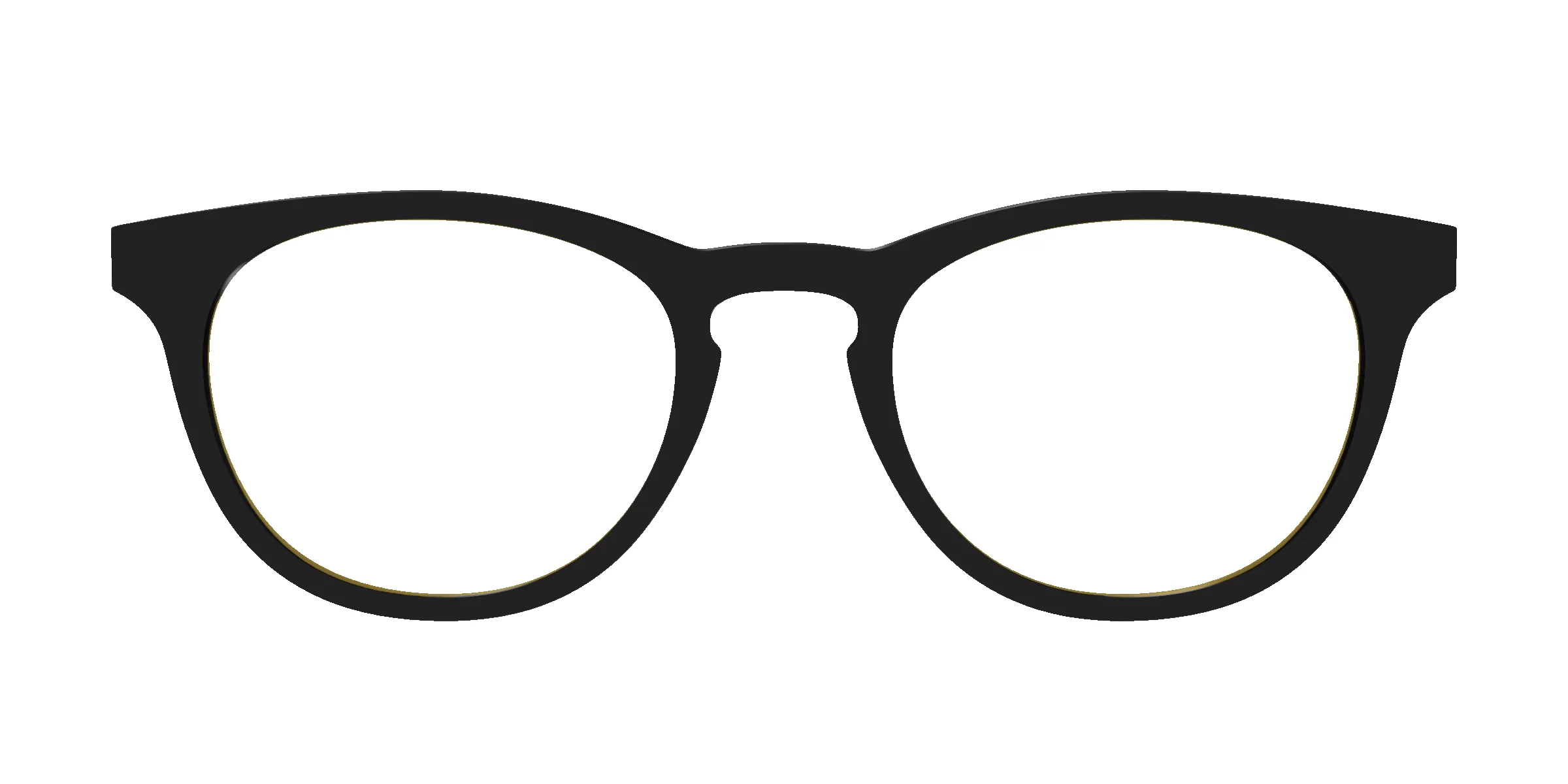The Black With Citrine Yellow Lens sold by Pair Eyewear product image thumbnail 3