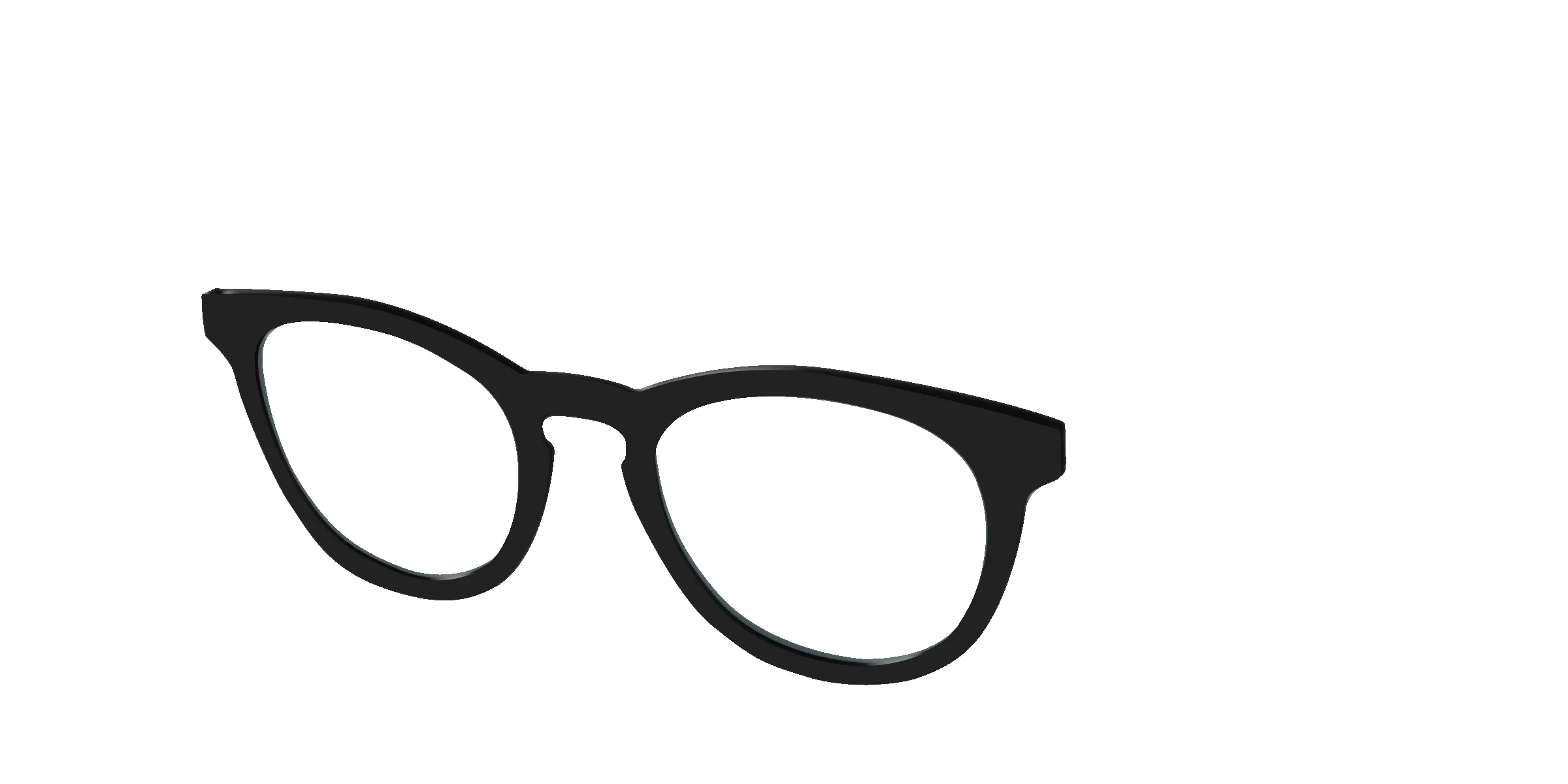 The Black With Slate Blue Lens sold by Pair Eyewear product image thumbnail 4