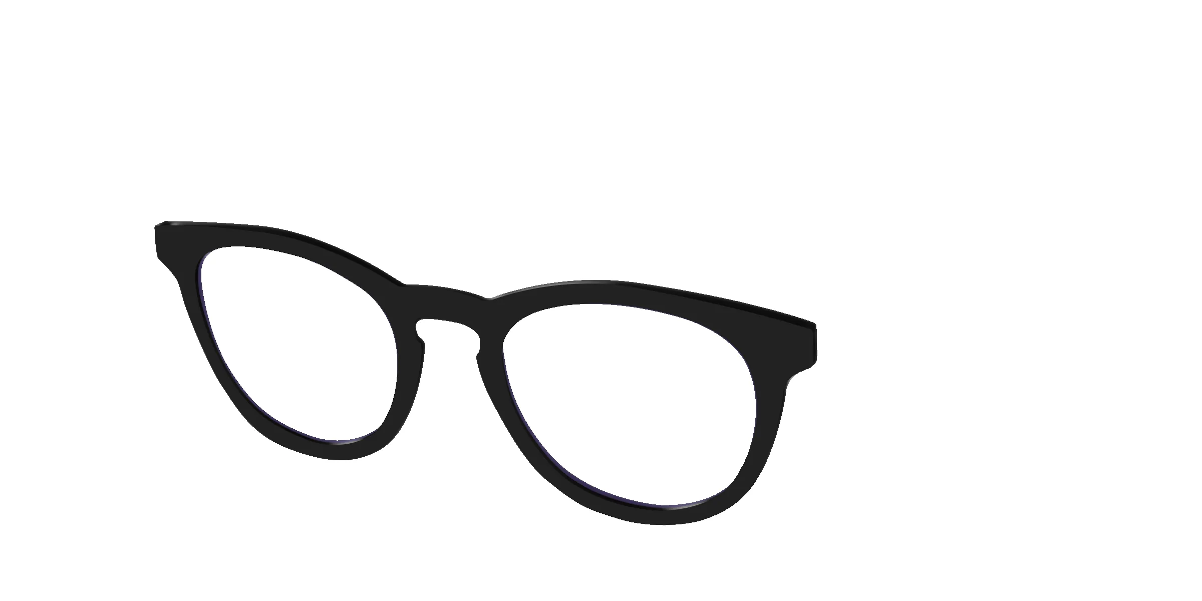 The Black With Celestial Purple Lens sold by Pair Eyewear product image thumbnail 4