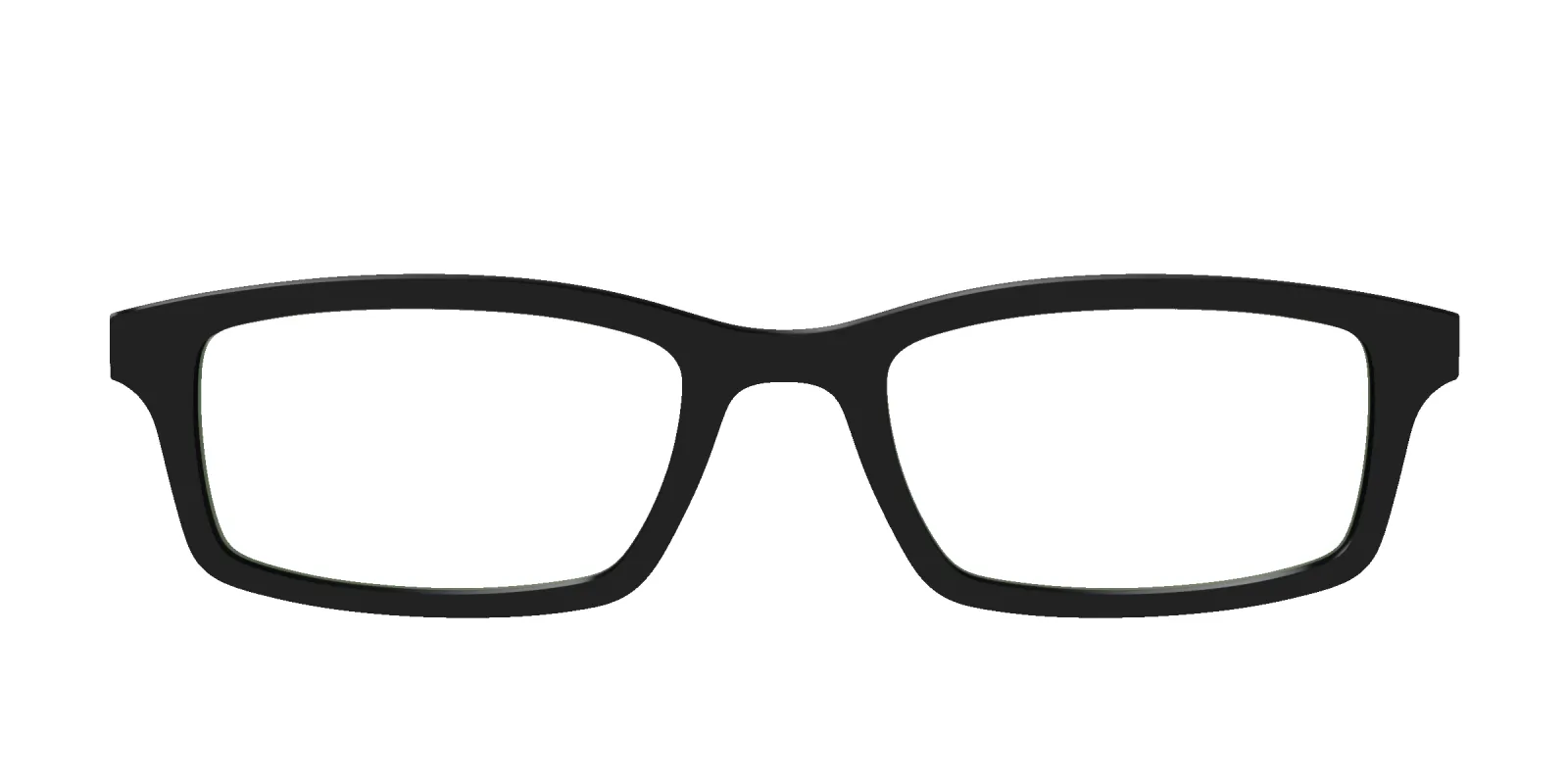The Black With Sage Green Lens made by Pair Eyewear