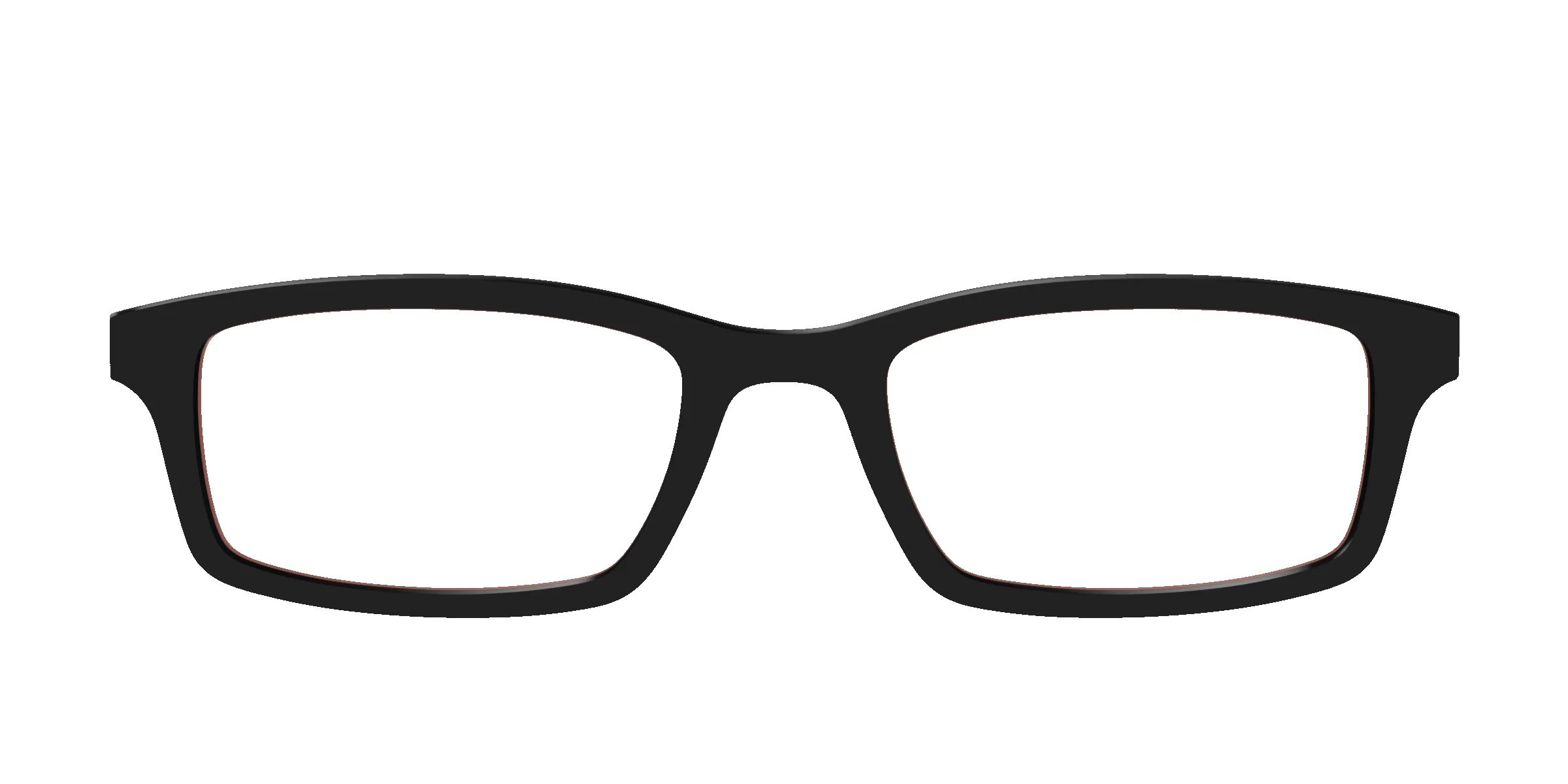 The Black With Coral Pink Lens sold by Pair Eyewear