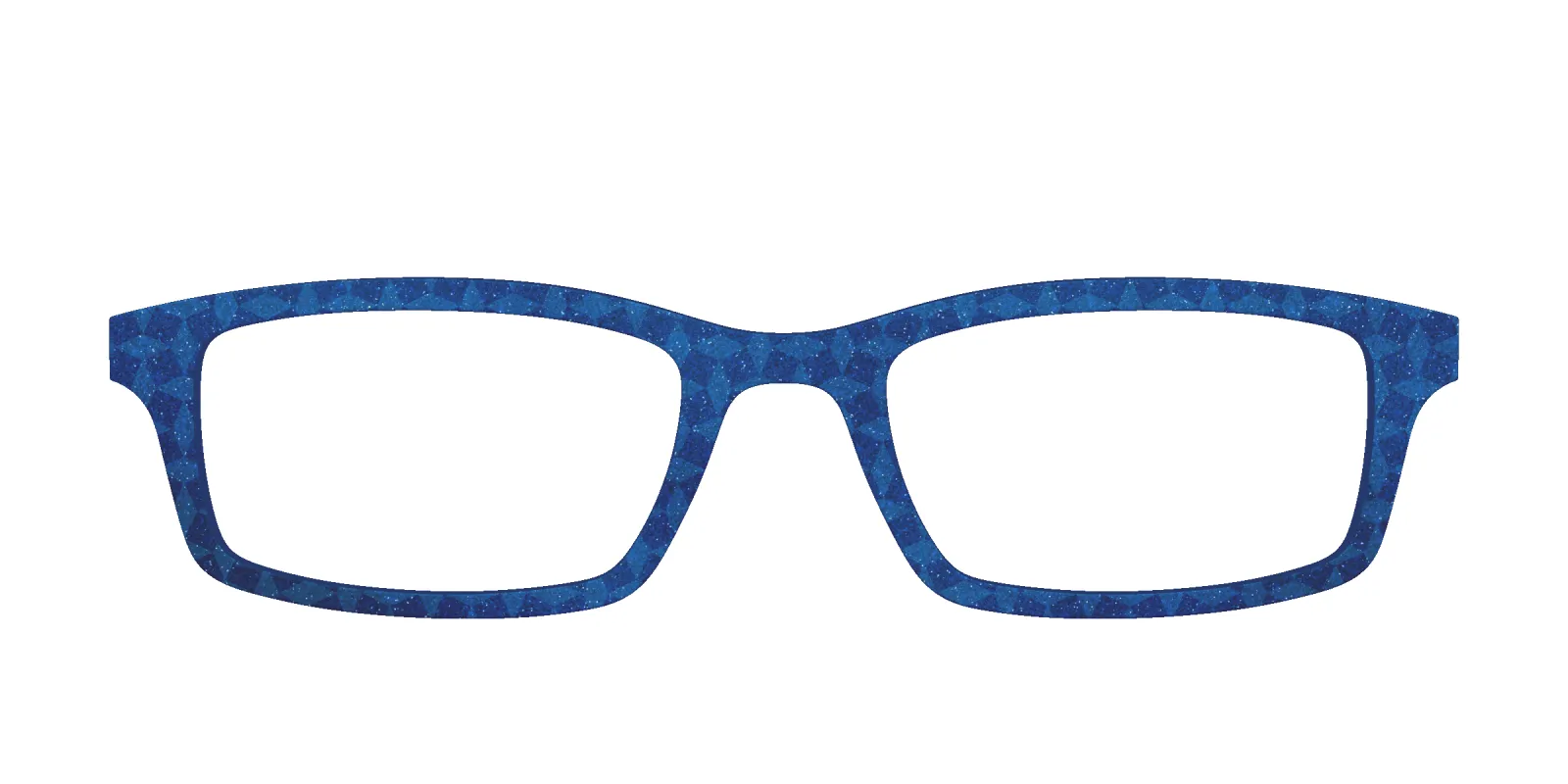 The Prussian Blue Pinwheels made by Pair Eyewear