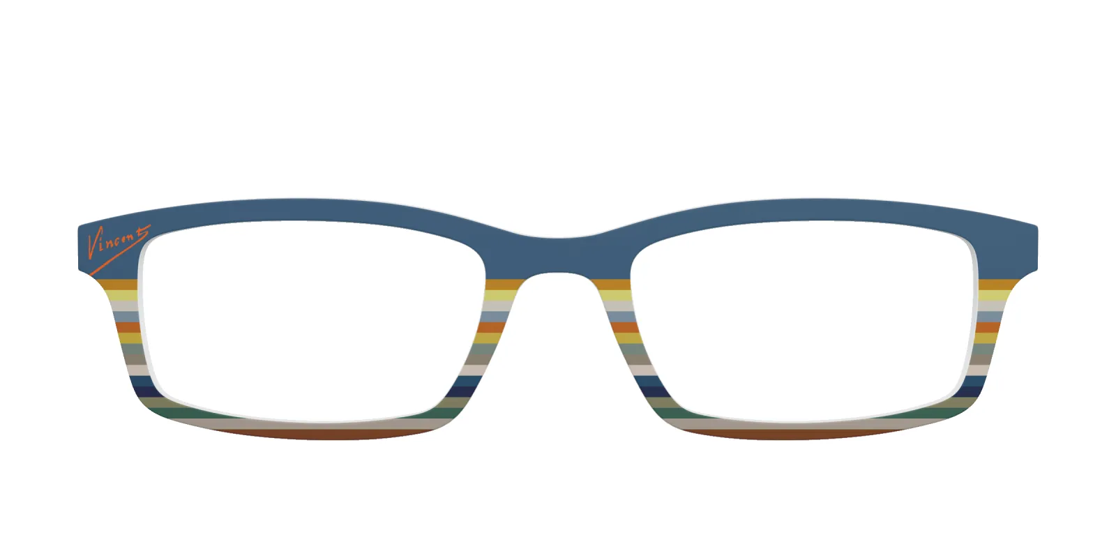 The Vincent Stripes made by Pair Eyewear