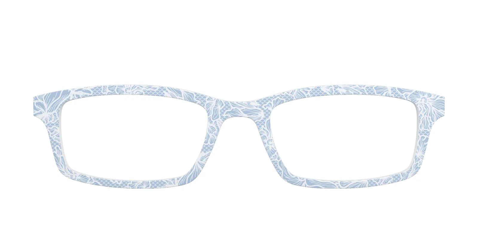 The Something Blue Floral Lace made by Pair Eyewear