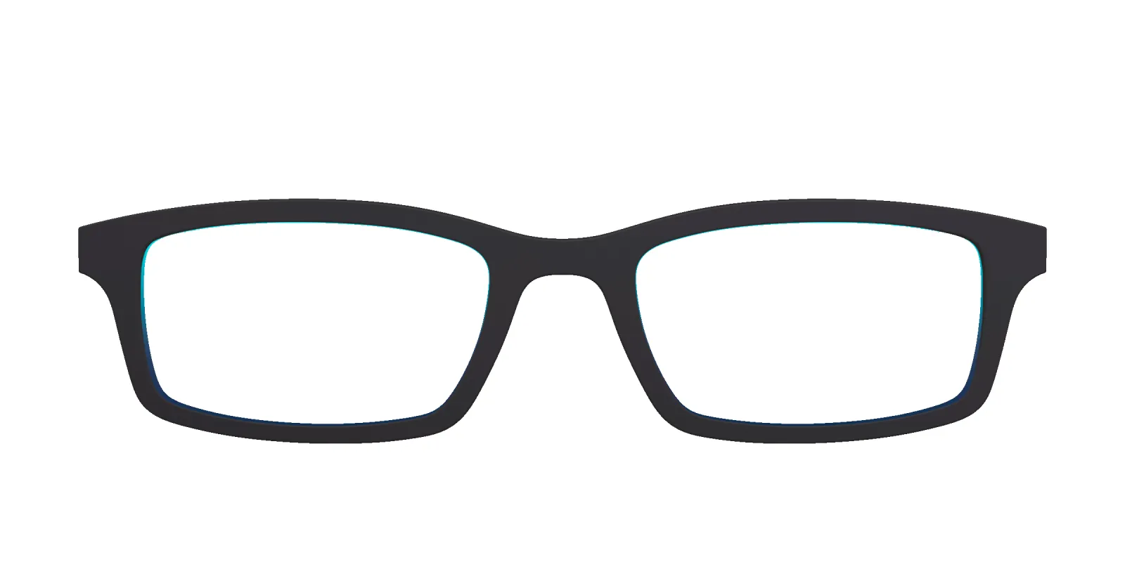 The Polarized Blue Reflective Sun Top made by Pair Eyewear