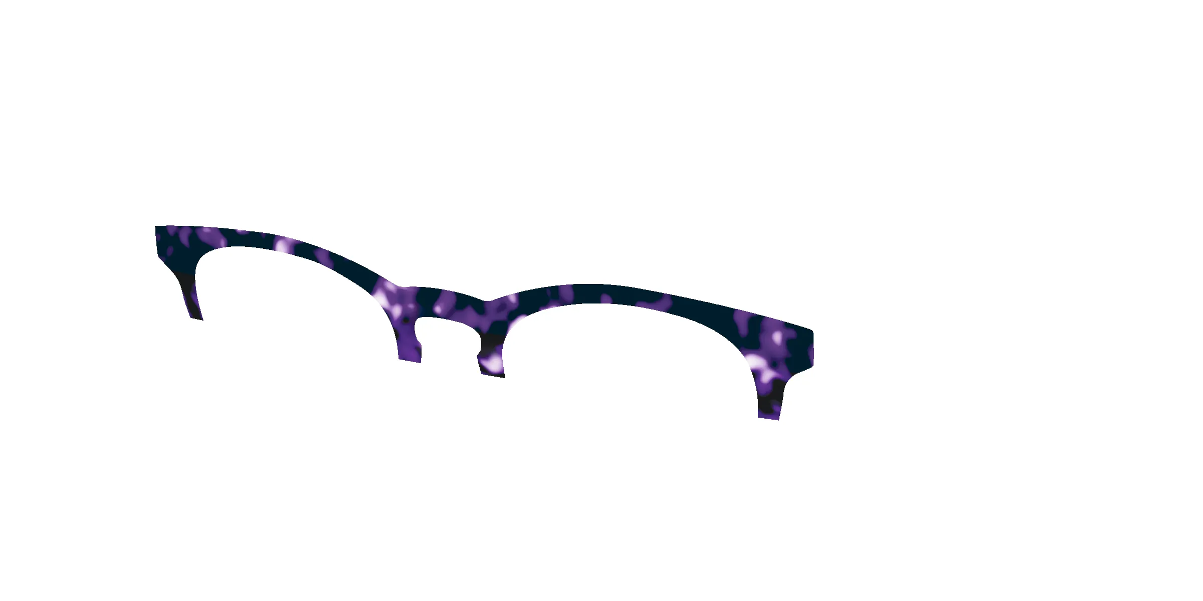 The Iris Tortoise Crystal Split sold by Pair Eyewear product image thumbnail 4