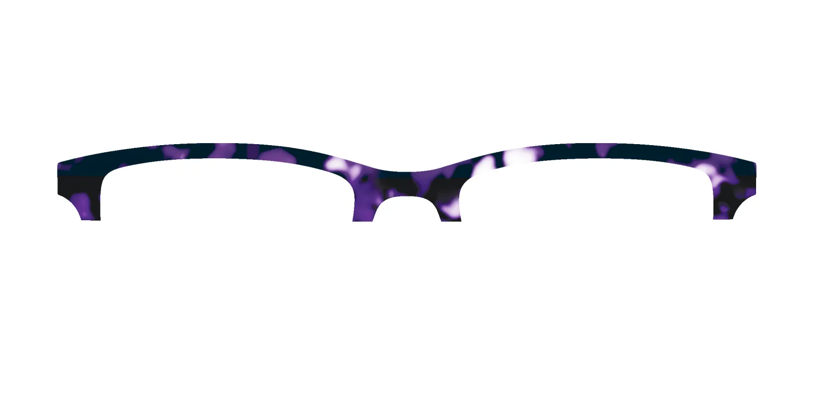 The Iris Tortoise Crystal Split made by Pair Eyewear
