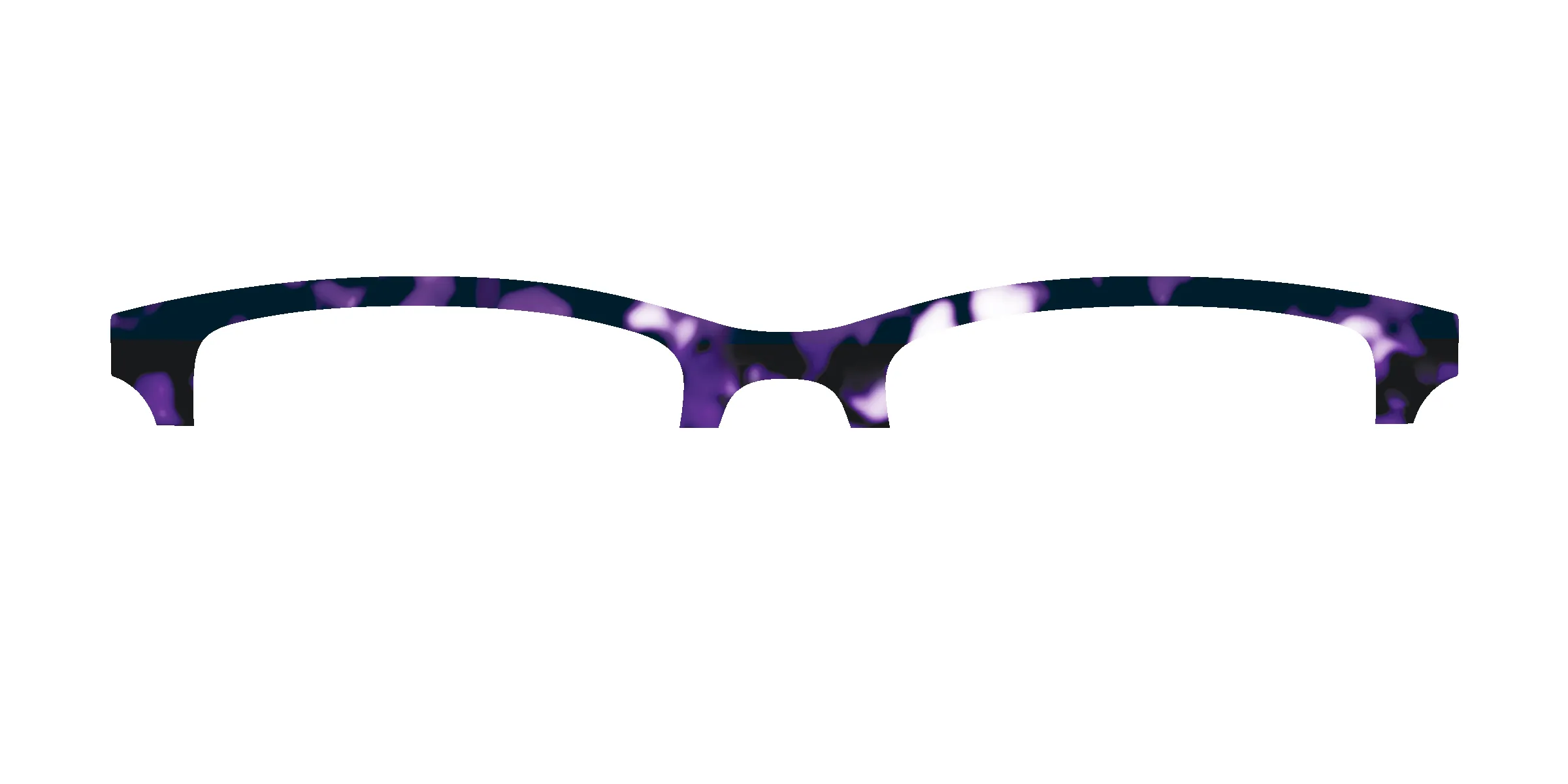 The Iris Tortoise Crystal Split sold by Pair Eyewear