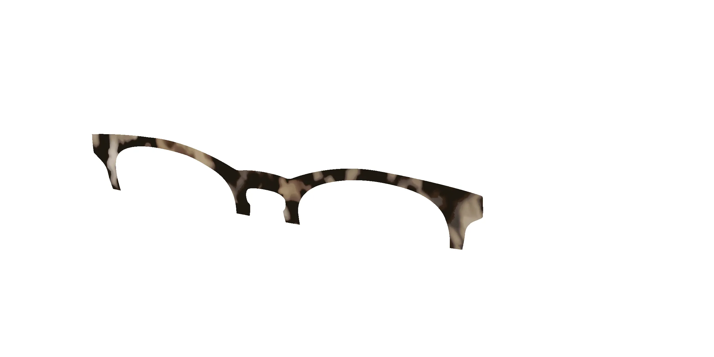 The Denim Tortoise Crystal Split sold by Pair Eyewear product image thumbnail 4