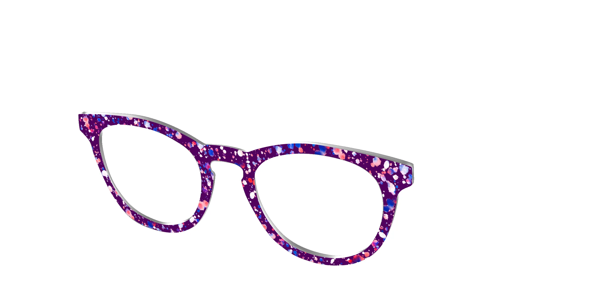 The Star-Spangled Splatter sold by Pair Eyewear product image thumbnail 4
